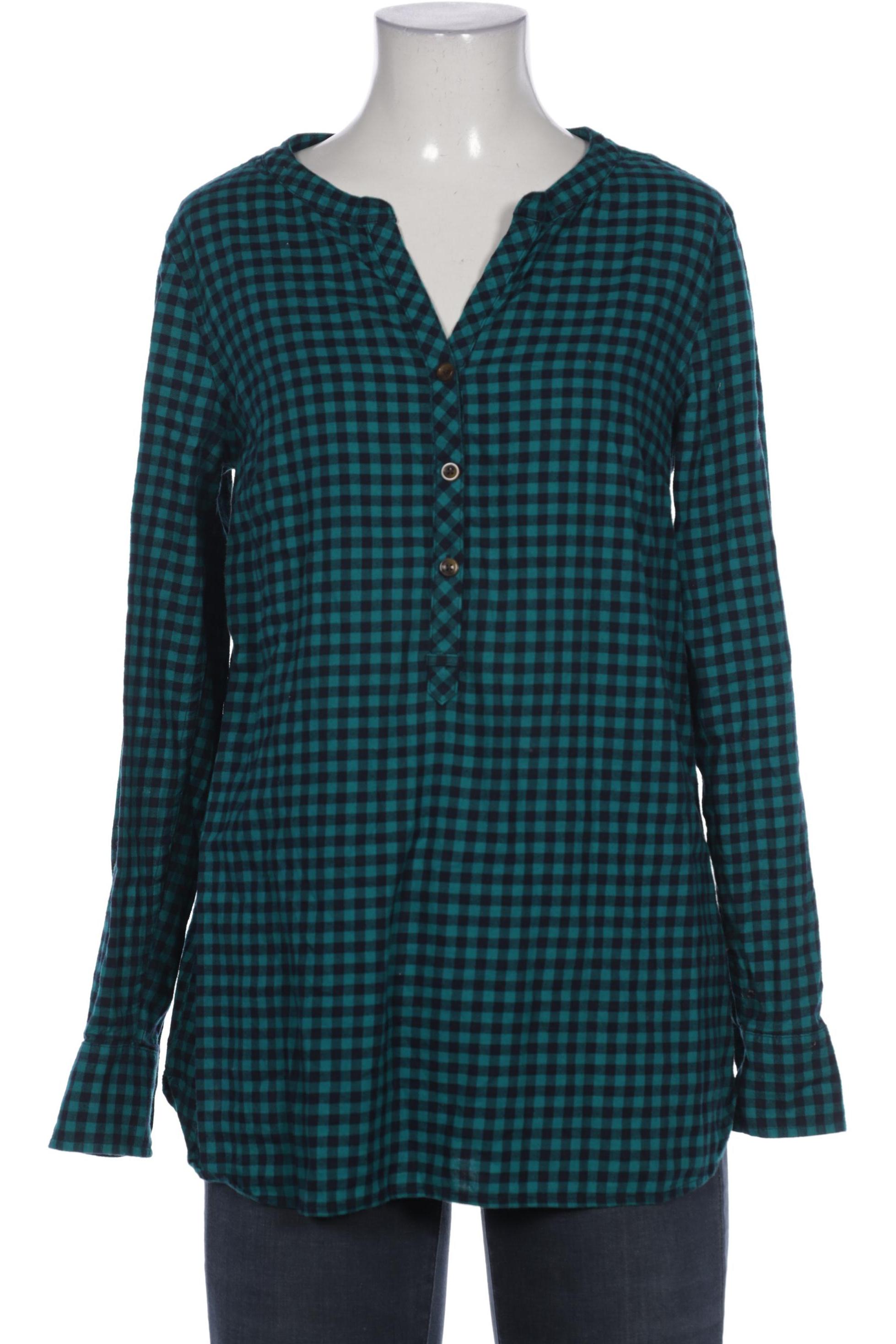 

Lands End Damen Bluse, türkis, Gr. 34