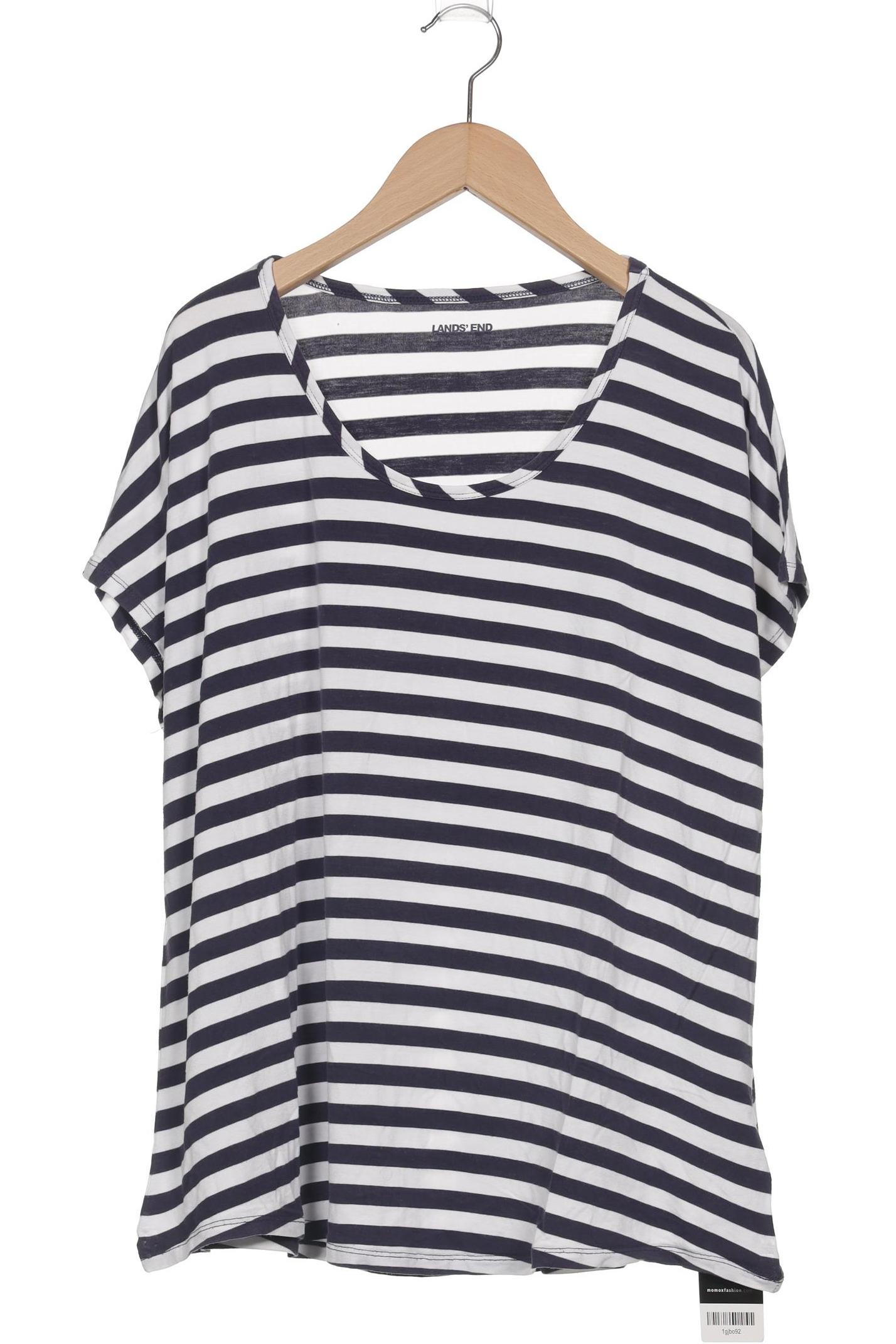 

Lands End Damen T-Shirt, marineblau, Gr. 42