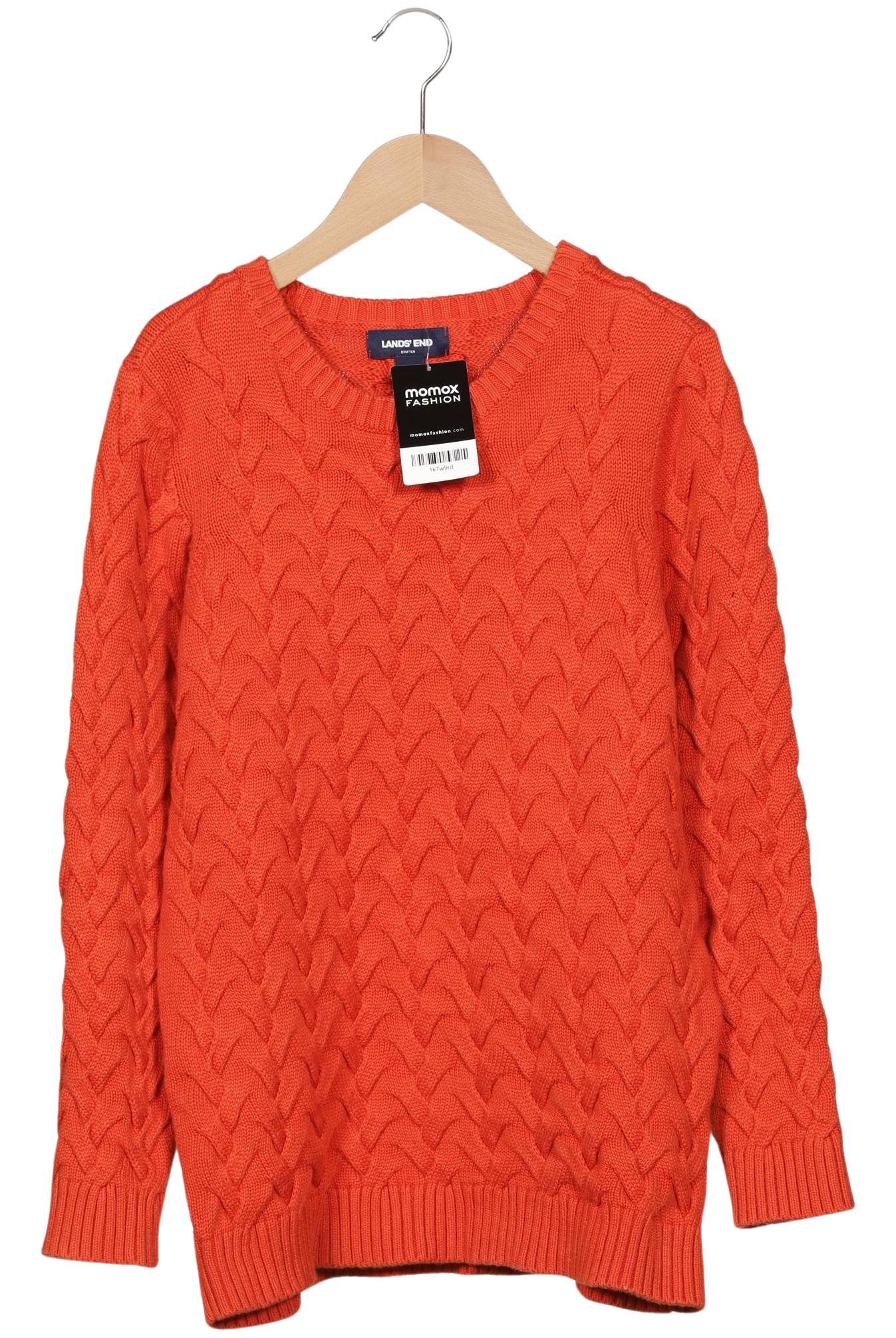 

Lands End Damen Pullover, orange, Gr. 38
