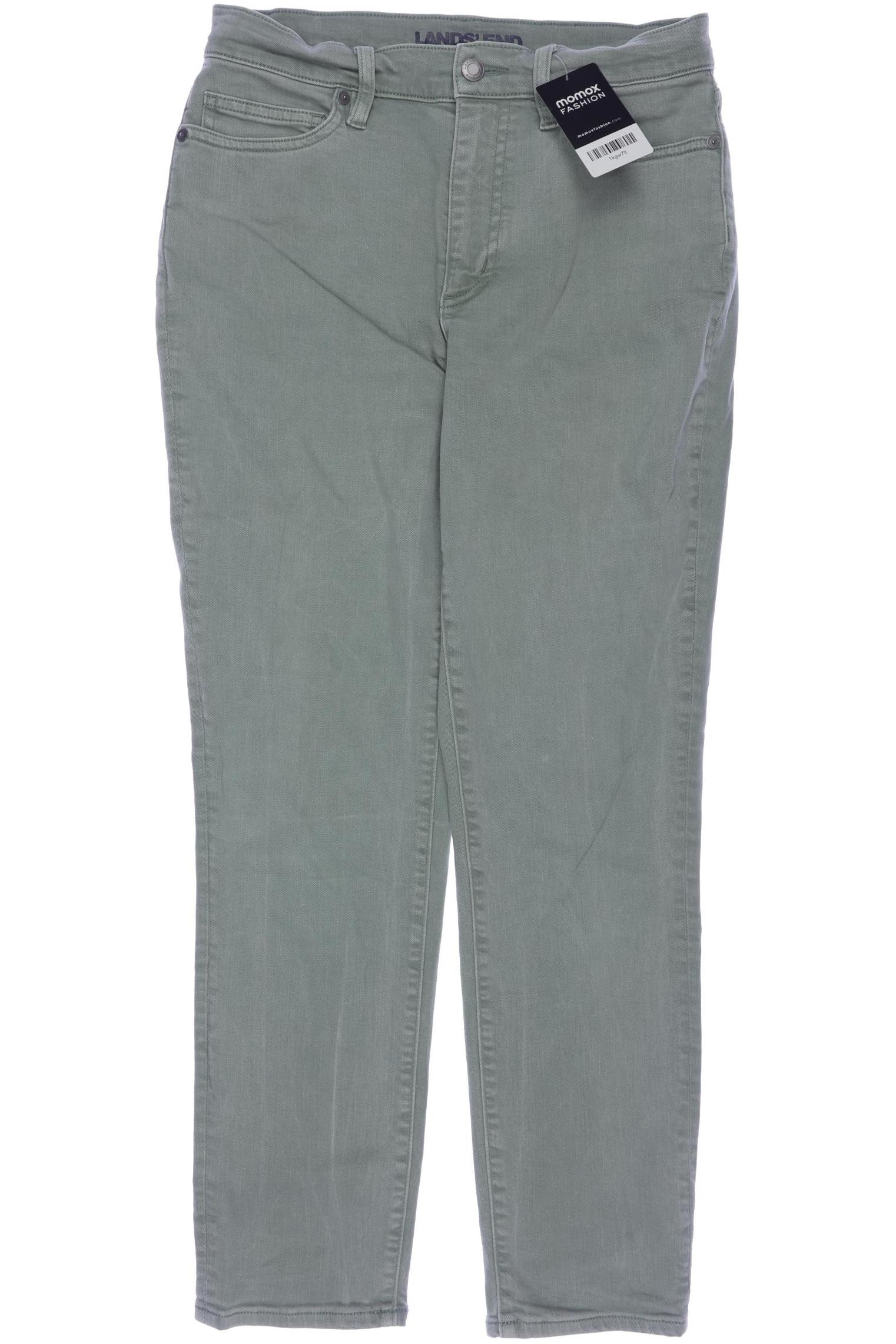 

Lands End Damen Jeans, grün, Gr. 36