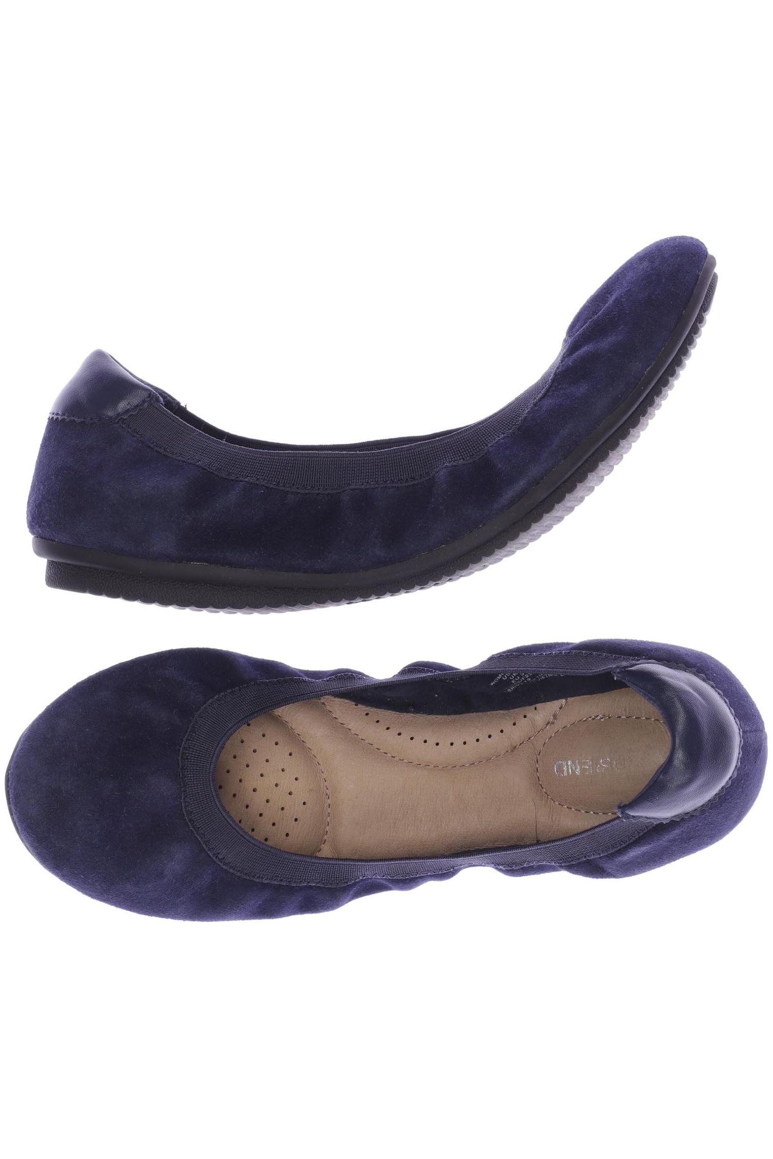 

Lands´End Damen Ballerinas, marineblau