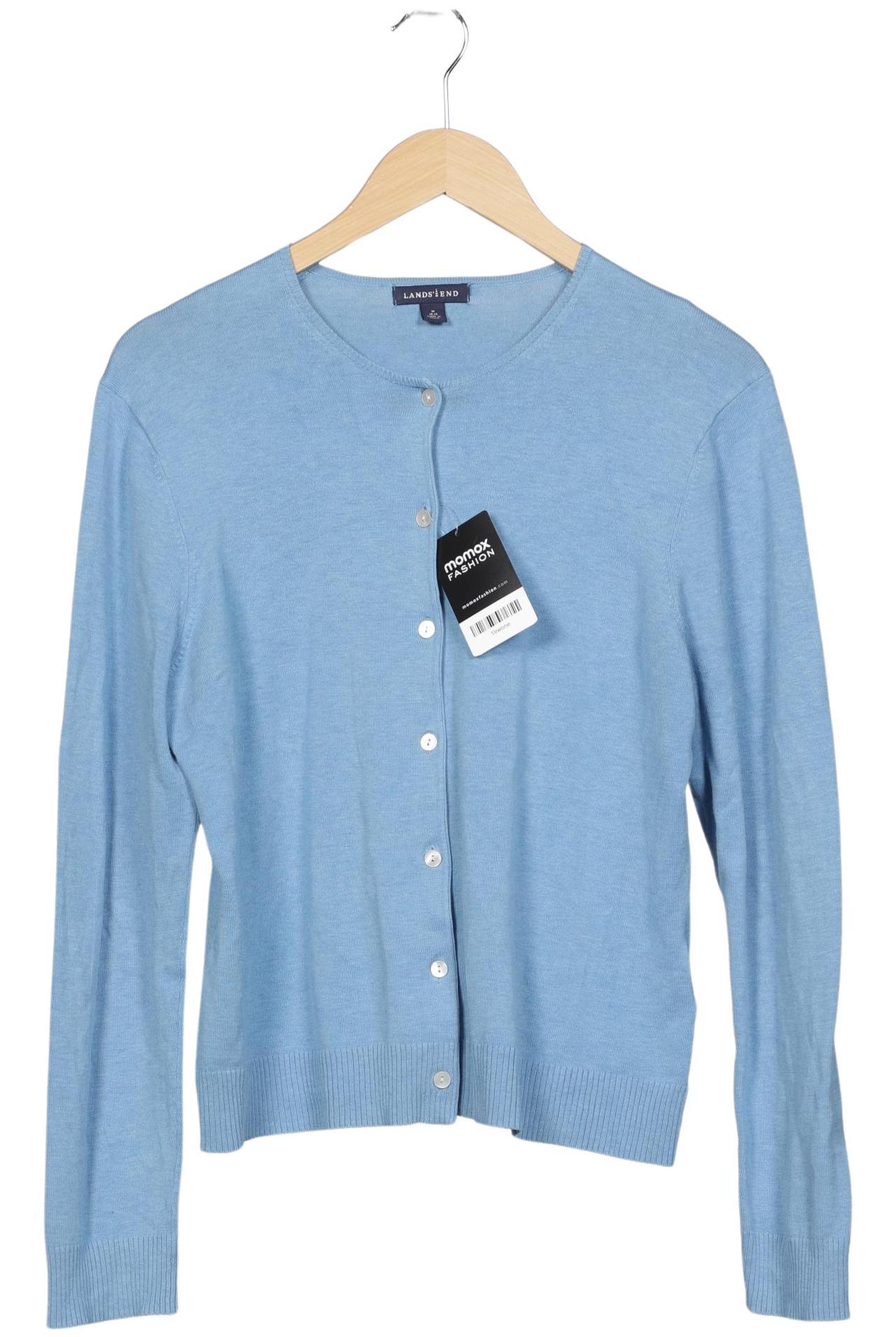 

Lands End Damen Strickjacke, hellblau, Gr. 38