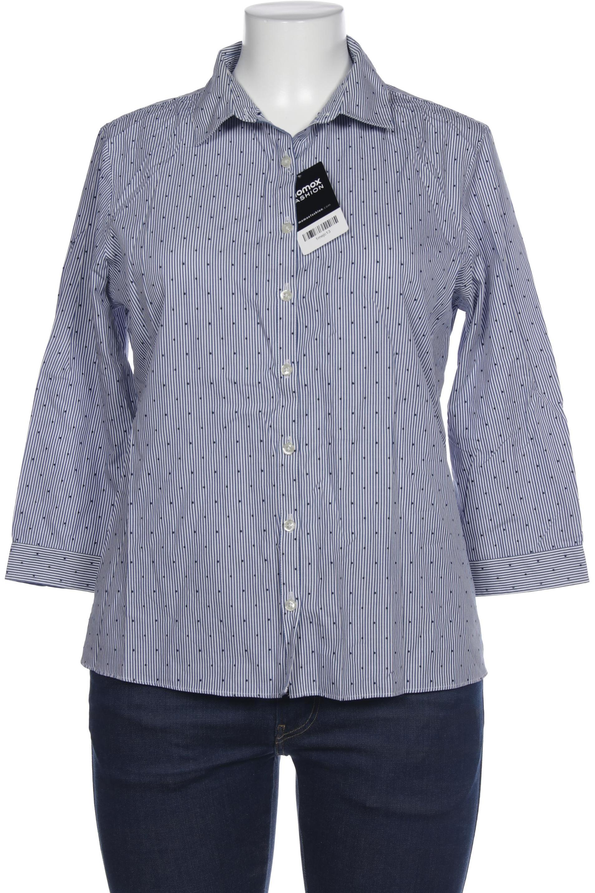 

Lands End Damen Bluse, blau, Gr. 42