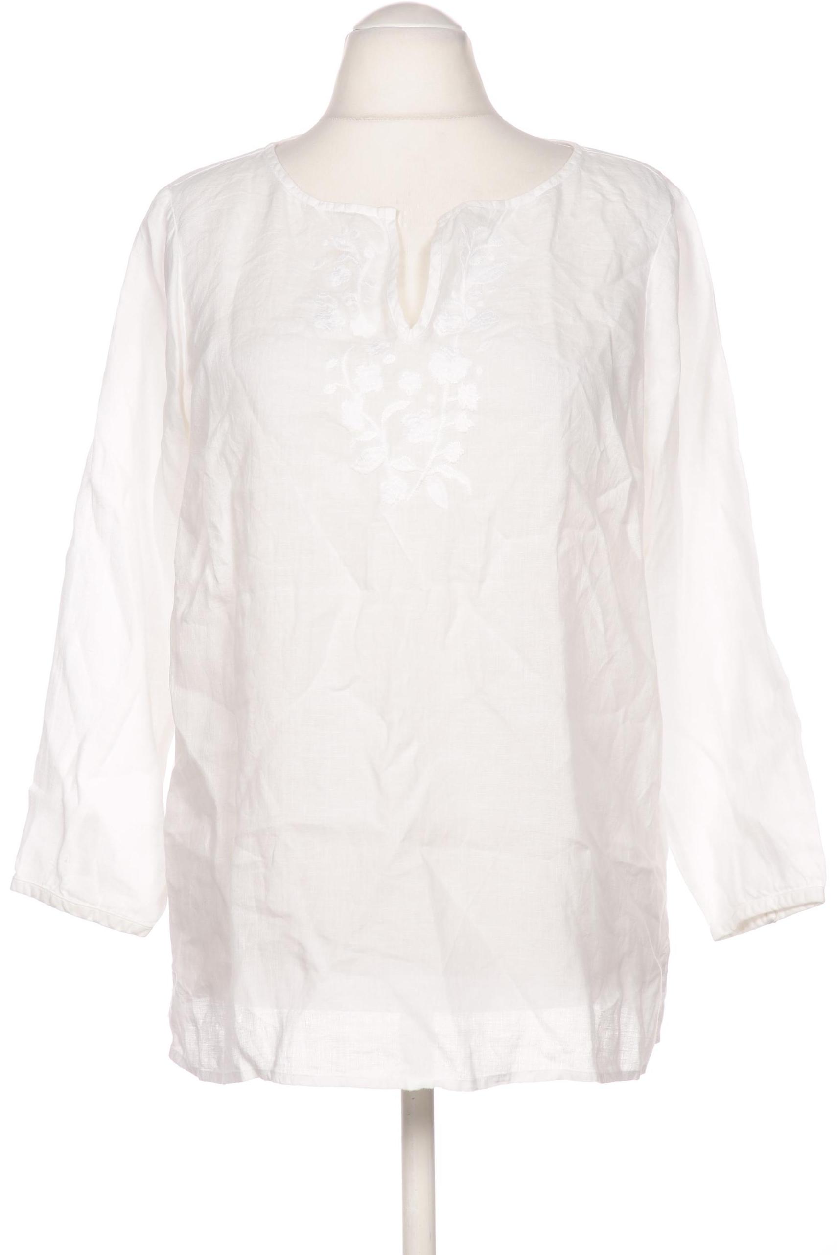 

Lands End Damen Bluse, weiß, Gr. 44