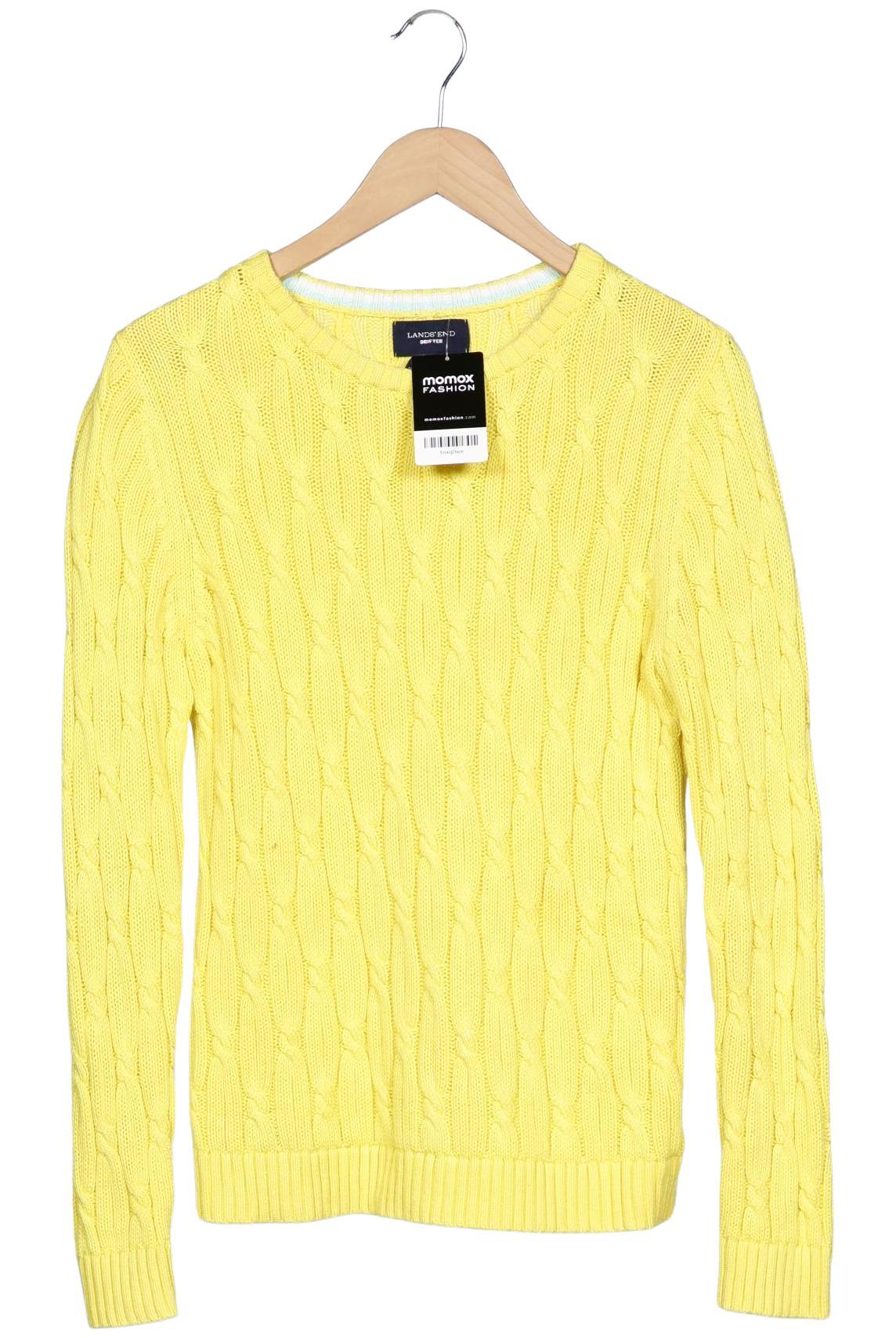 

Lands End Damen Pullover, gelb, Gr. 38