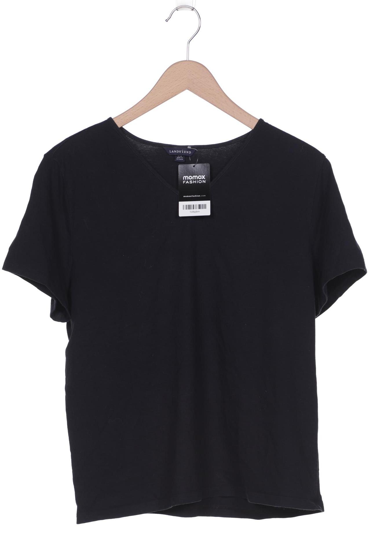 

Lands End Damen T-Shirt, marineblau, Gr. 14