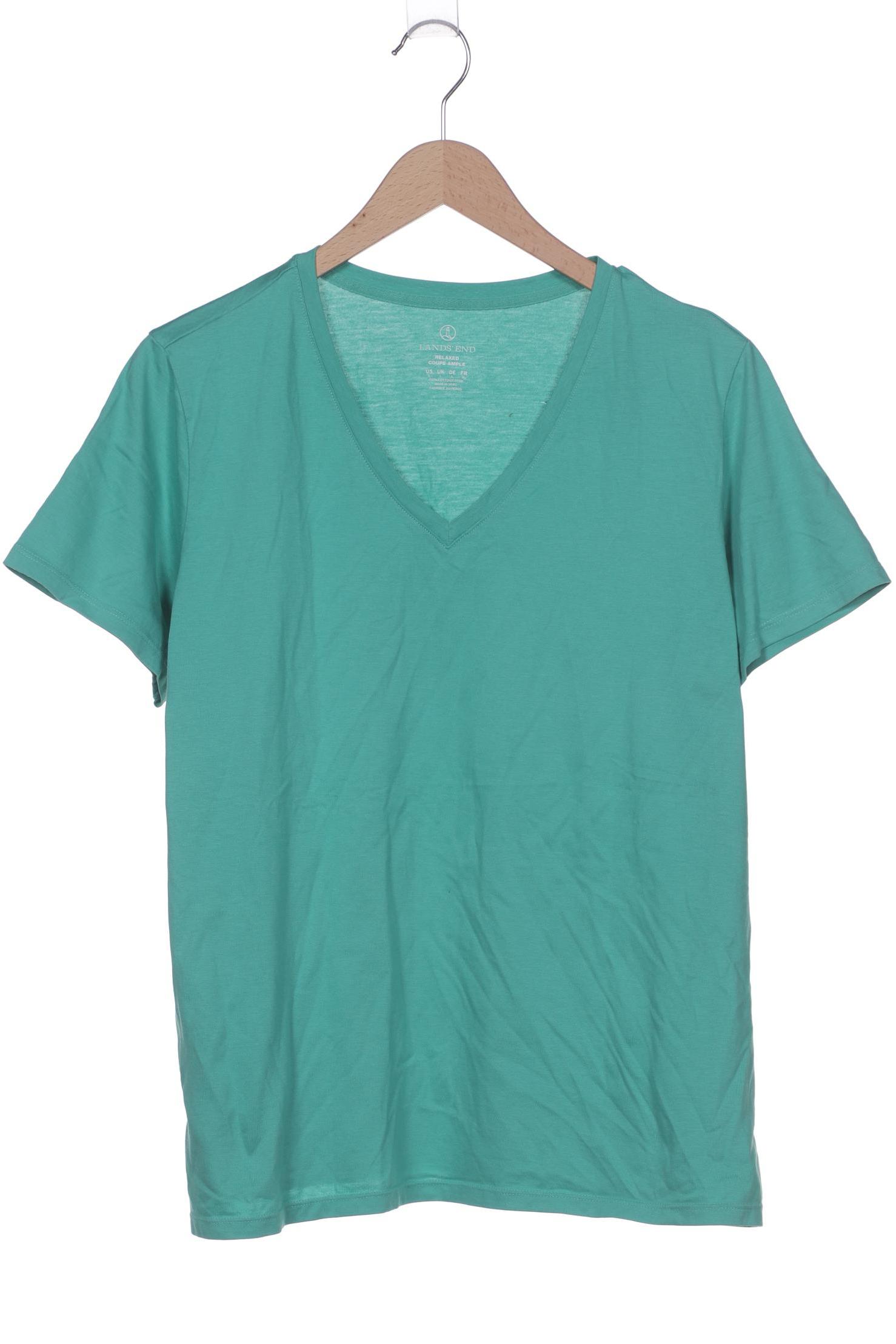

Lands End Damen T-Shirt, grün, Gr. 42