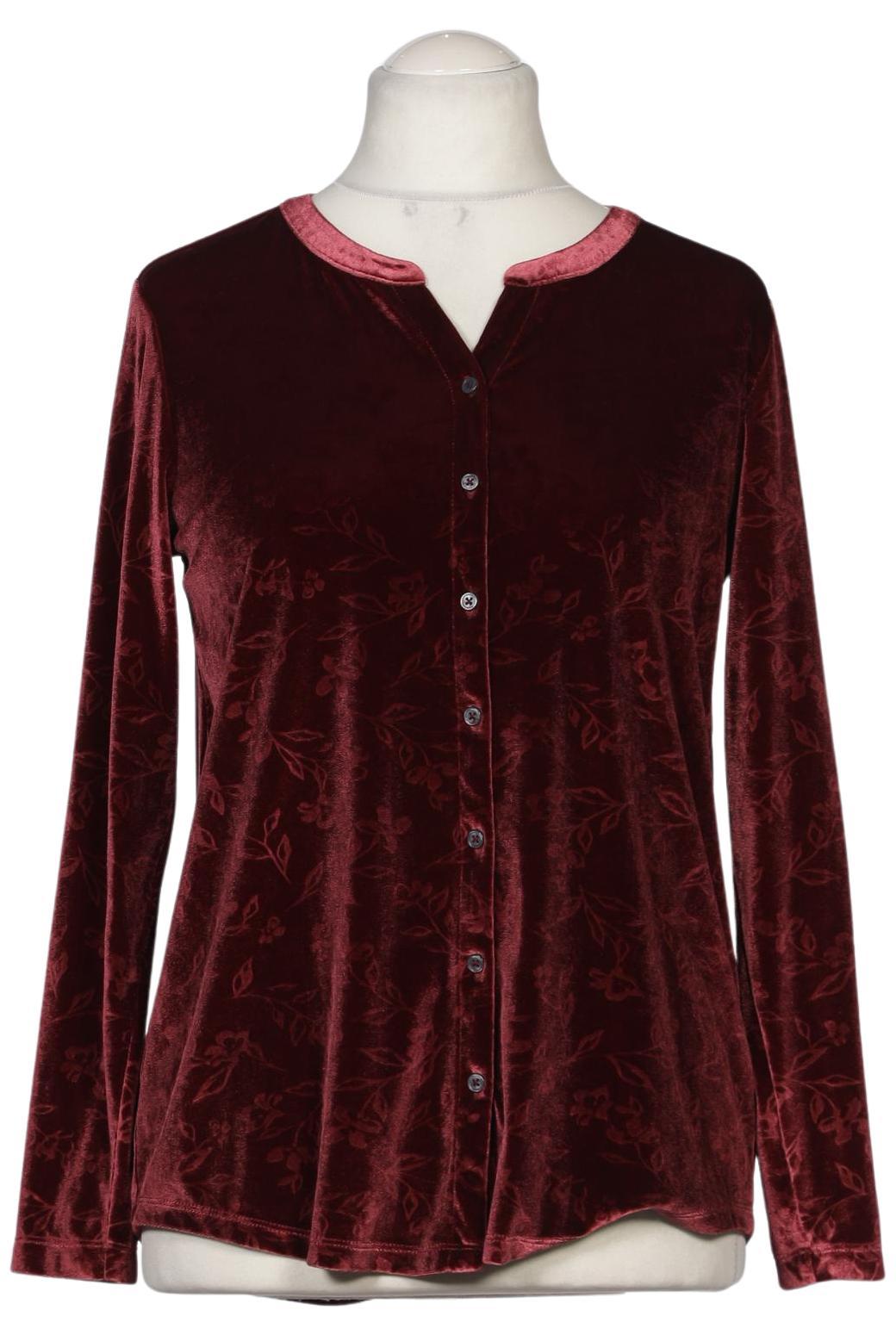 

Lands End Damen Bluse, bordeaux, Gr. 38