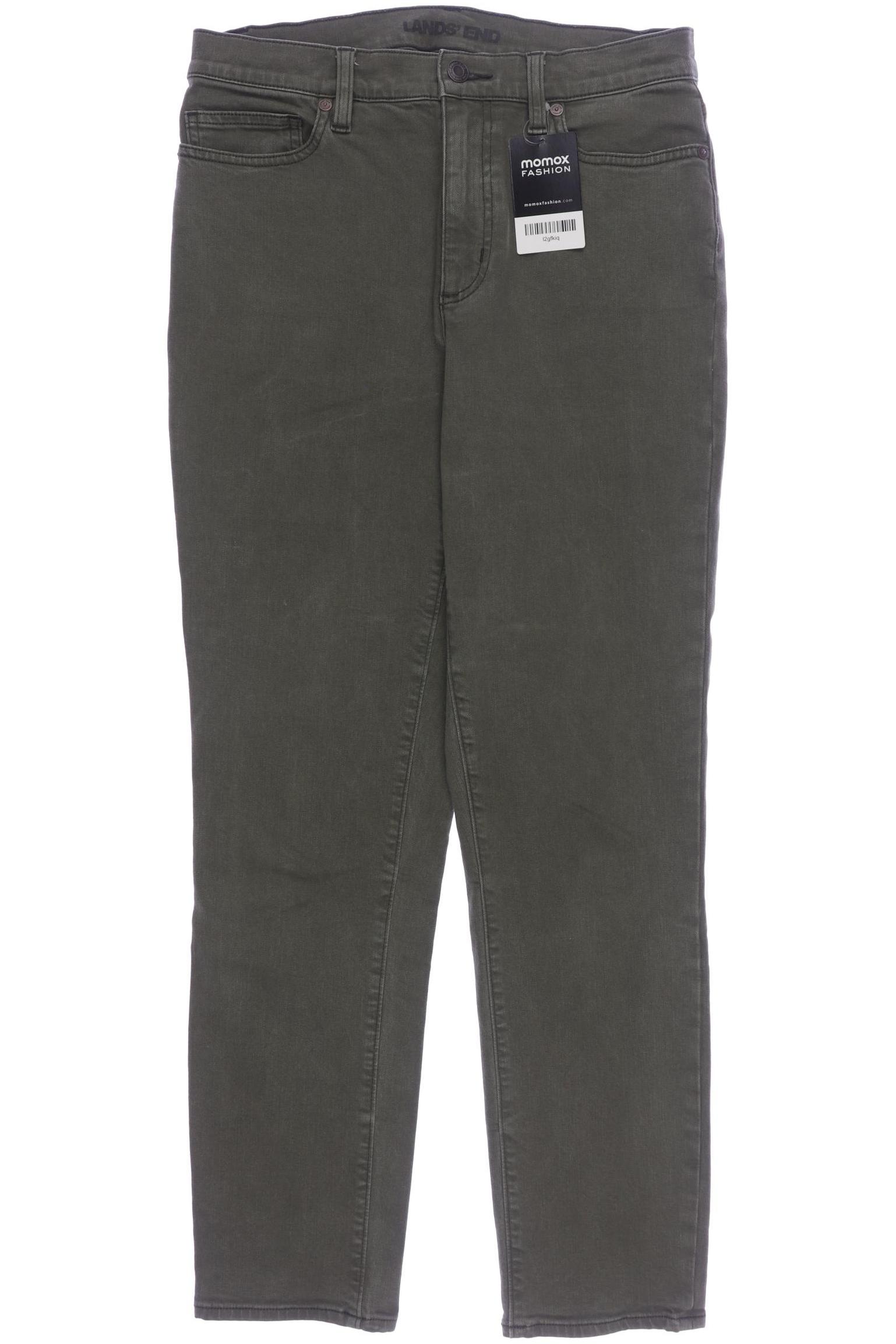 

Lands End Damen Jeans, grün, Gr. 38