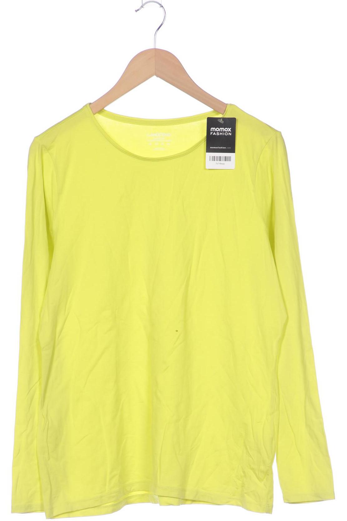 

Lands End Damen Langarmshirt, gelb, Gr. 42