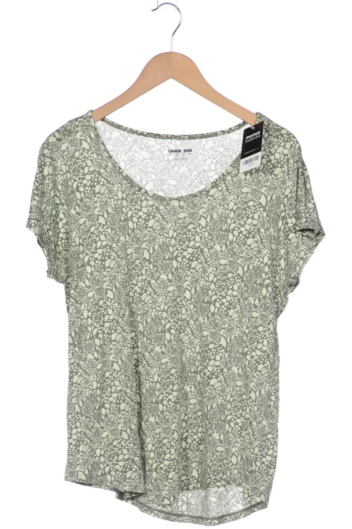 

Lands End Damen T-Shirt, grün, Gr. 38