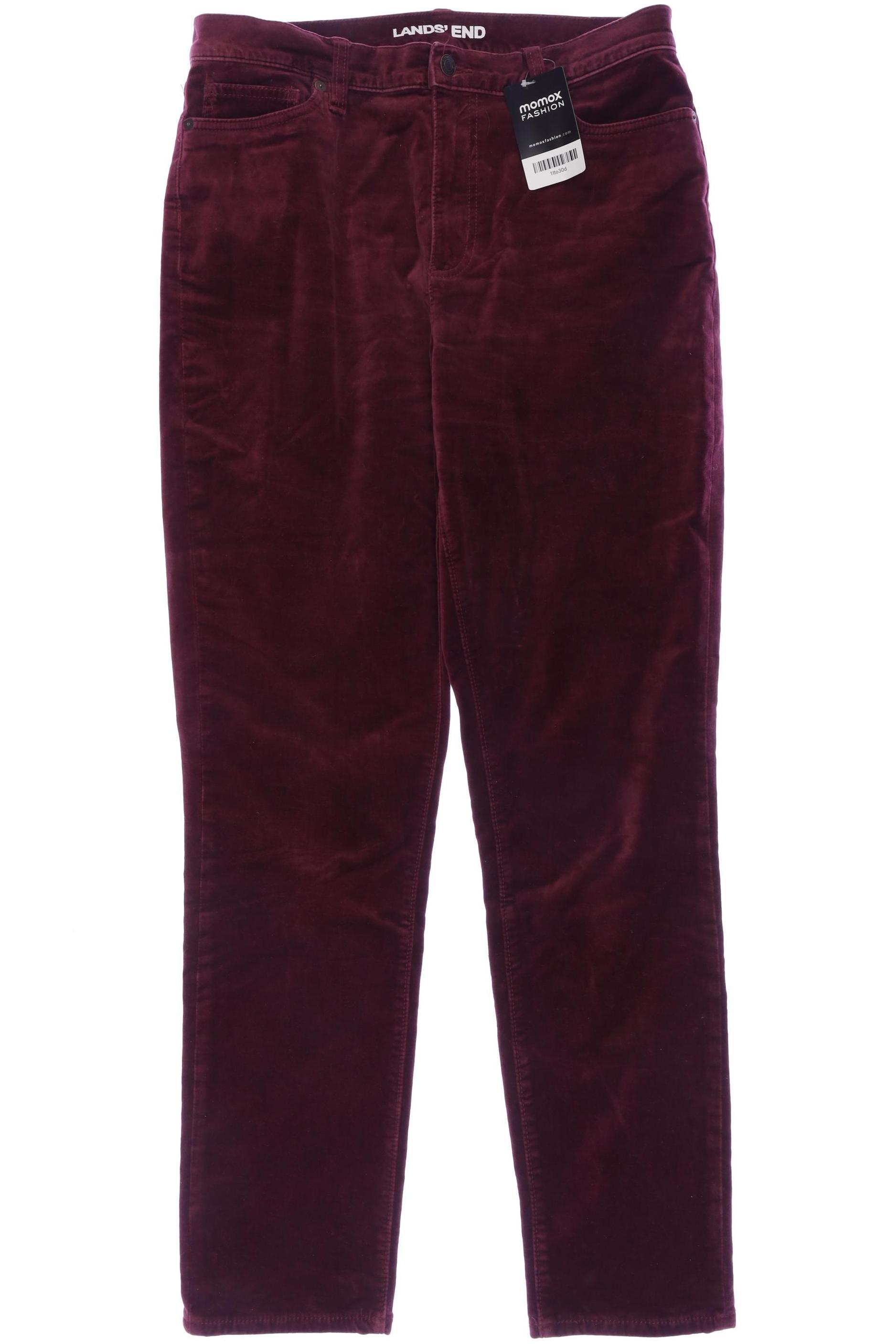 

Lands End Damen Stoffhose, bordeaux, Gr. 40
