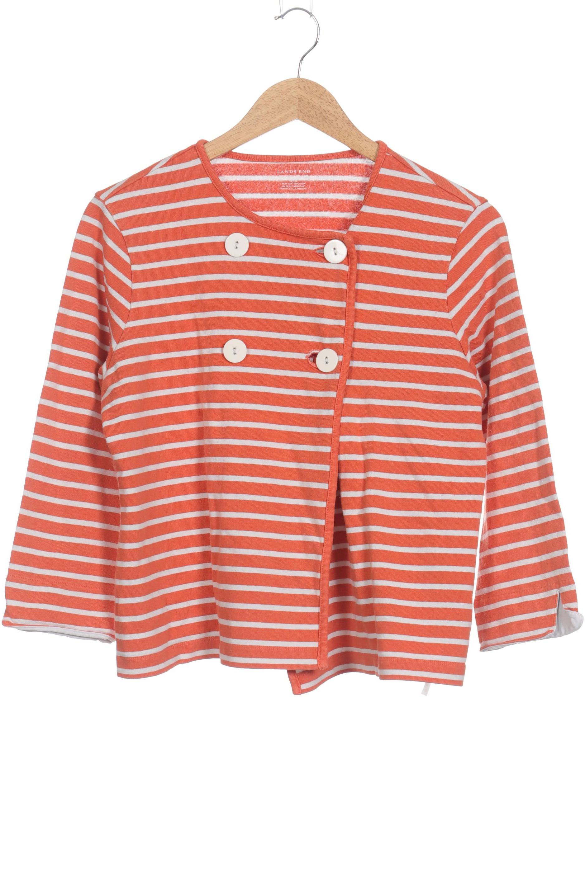 

Lands End Damen Strickjacke, orange, Gr. 38