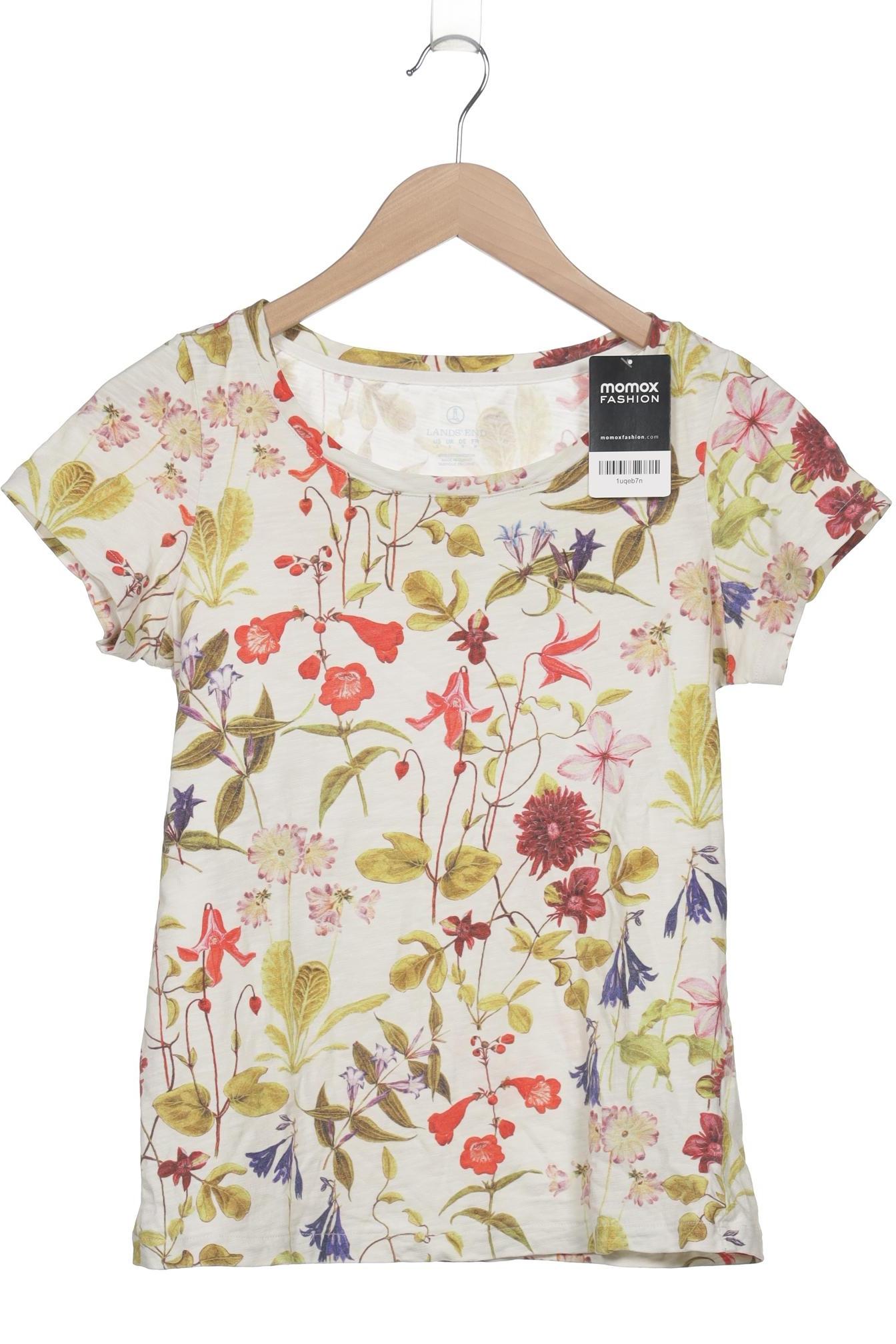 

Lands End Damen T-Shirt, cremeweiß, Gr. 8