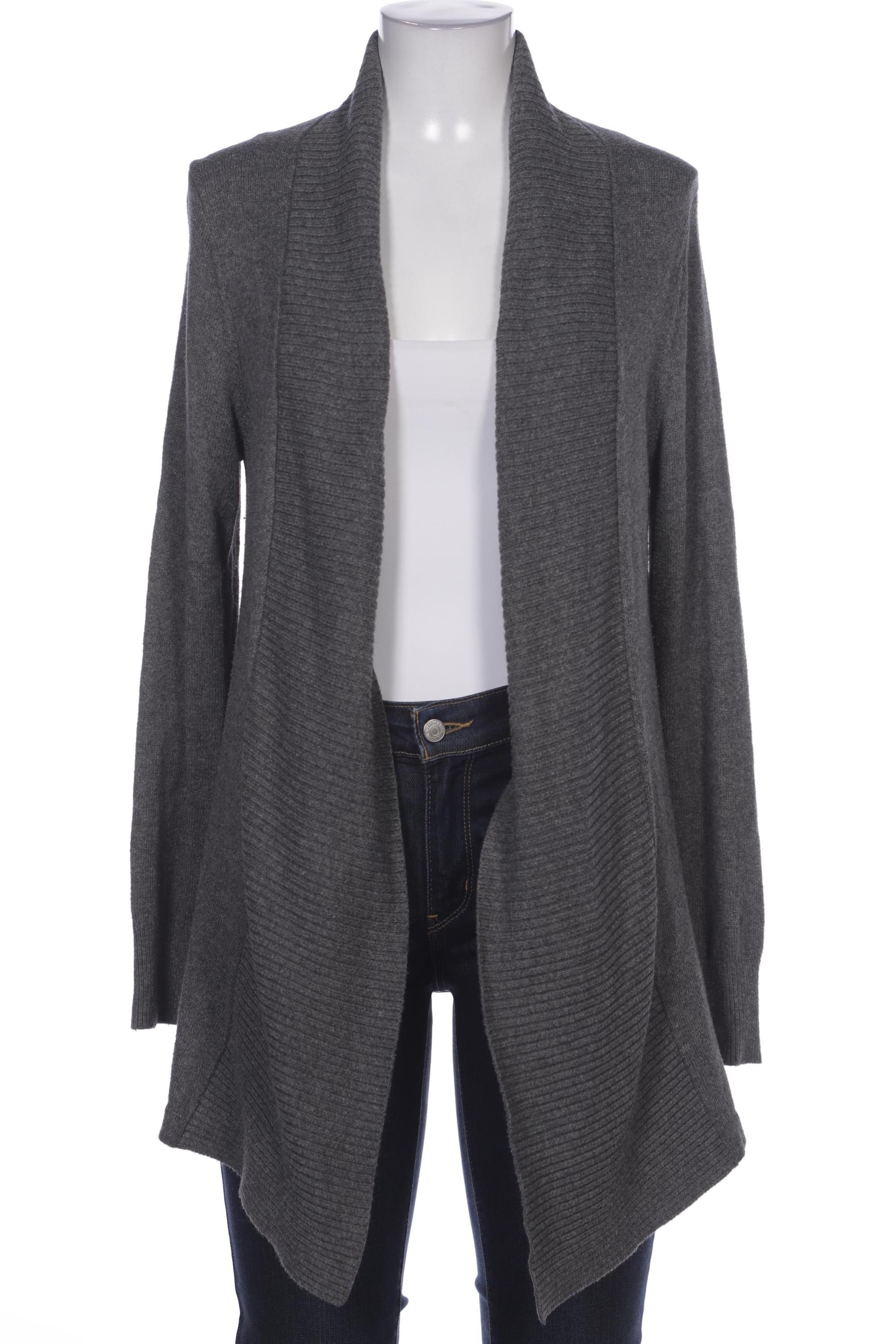 

Lands End Damen Strickjacke, grau, Gr. 38