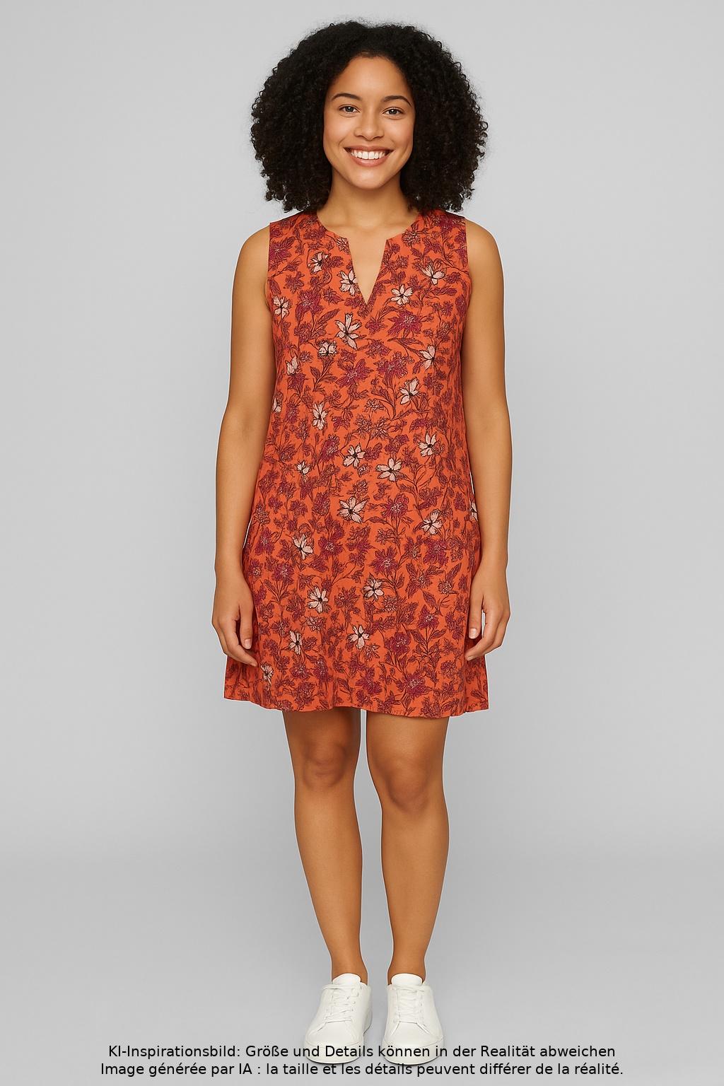 

Lands End Damen Kleid, rot, Gr. 38