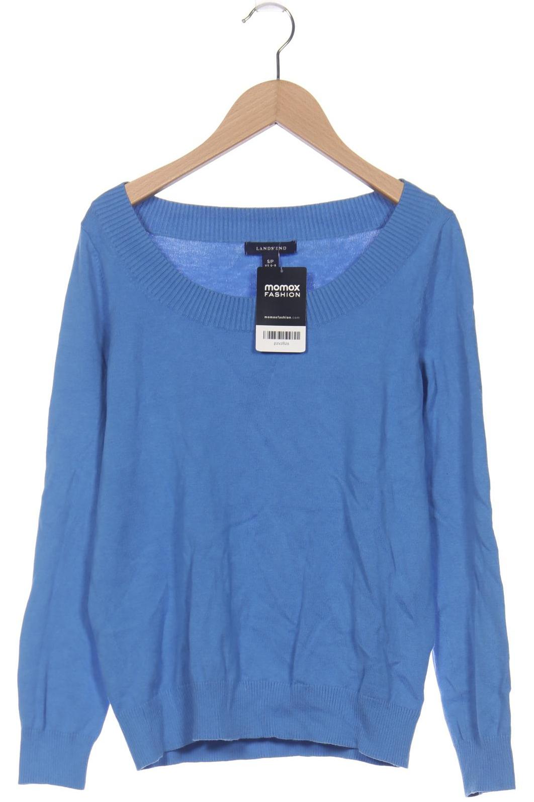 

Lands End Damen Pullover, blau, Gr. 36