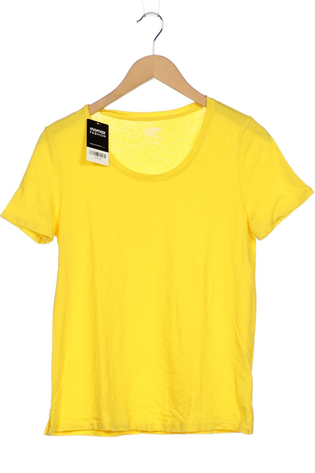 

Lands End Damen T-Shirt, gelb, Gr. 36