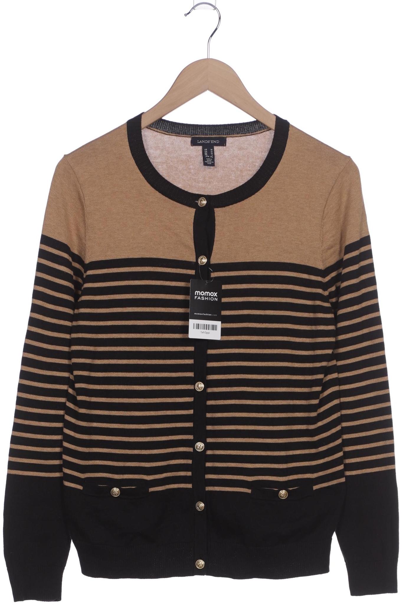 

Lands End Damen Strickjacke, schwarz, Gr. 38