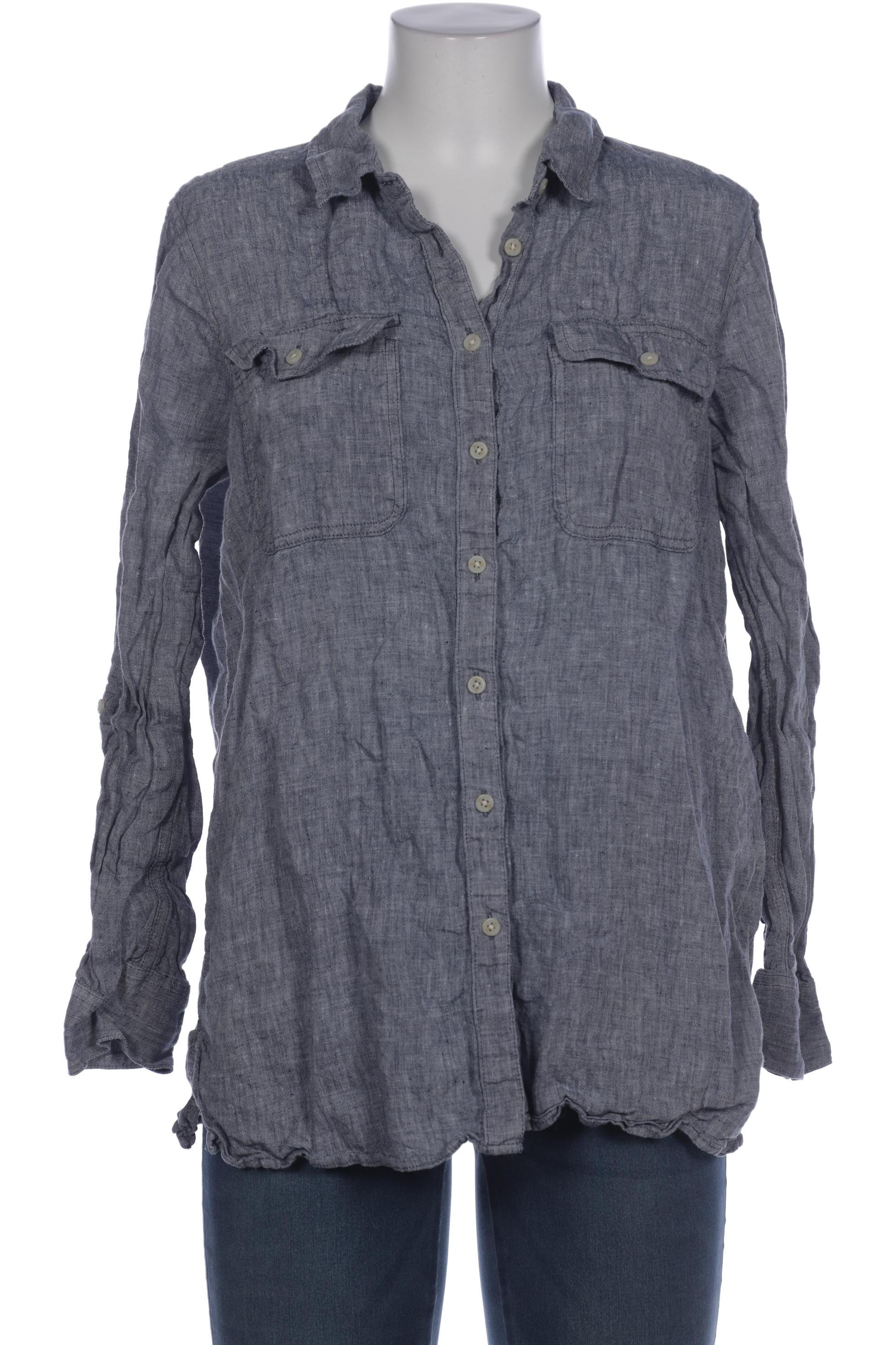 

Lands End Damen Bluse, blau, Gr. 42