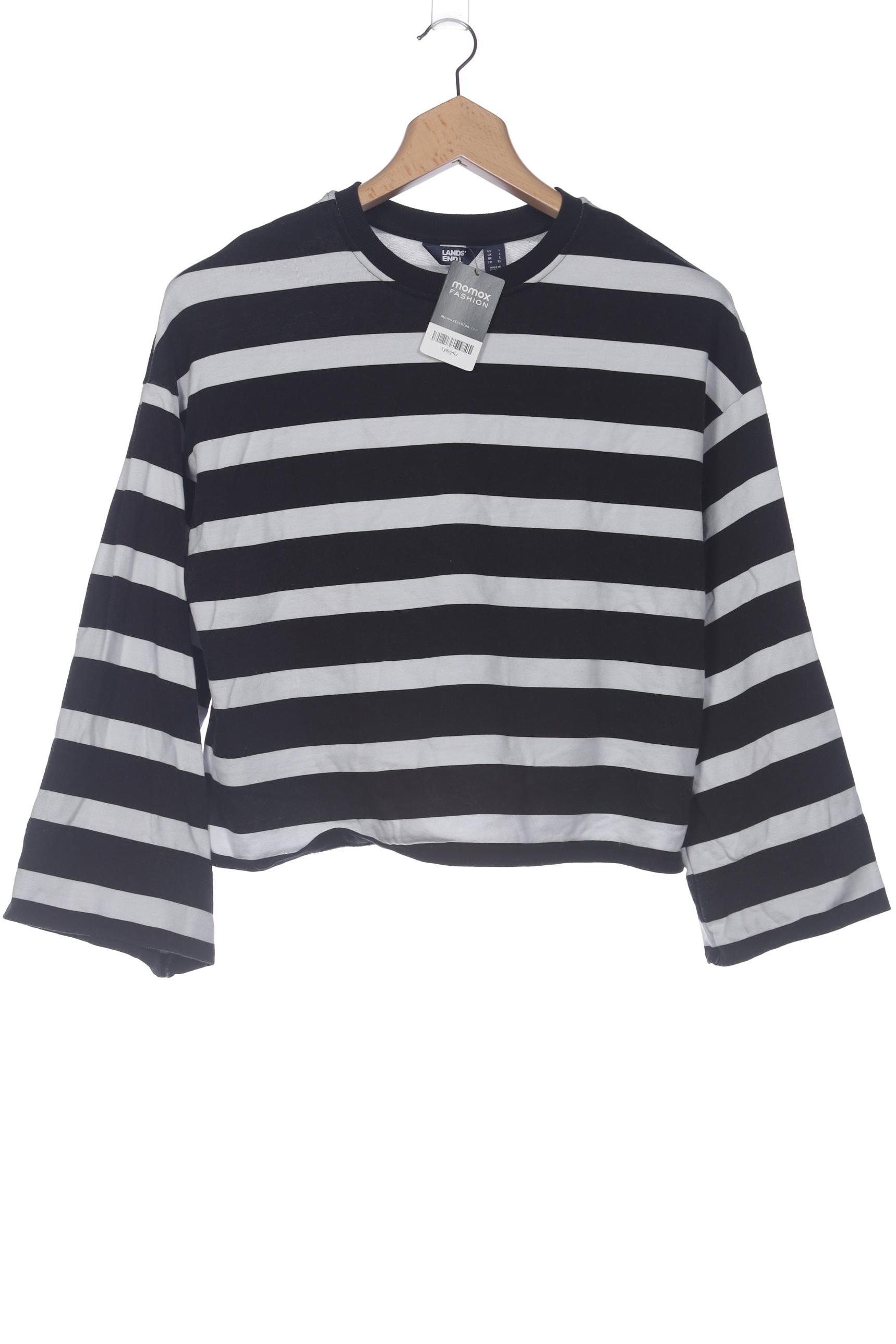 

Lands End Damen Sweatshirt, schwarz, Gr. 42