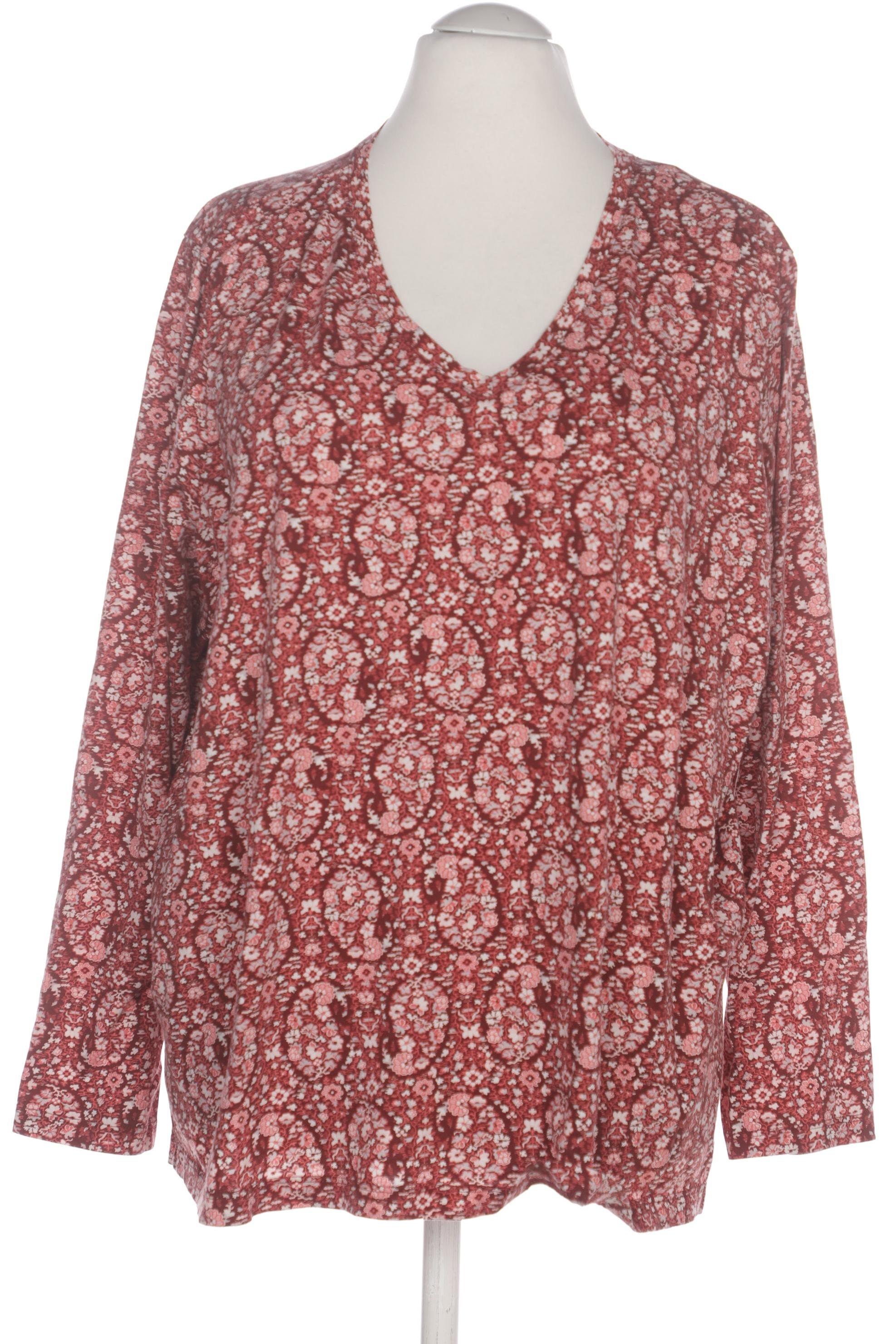 

Lands End Damen Langarmshirt, bordeaux, Gr. 56