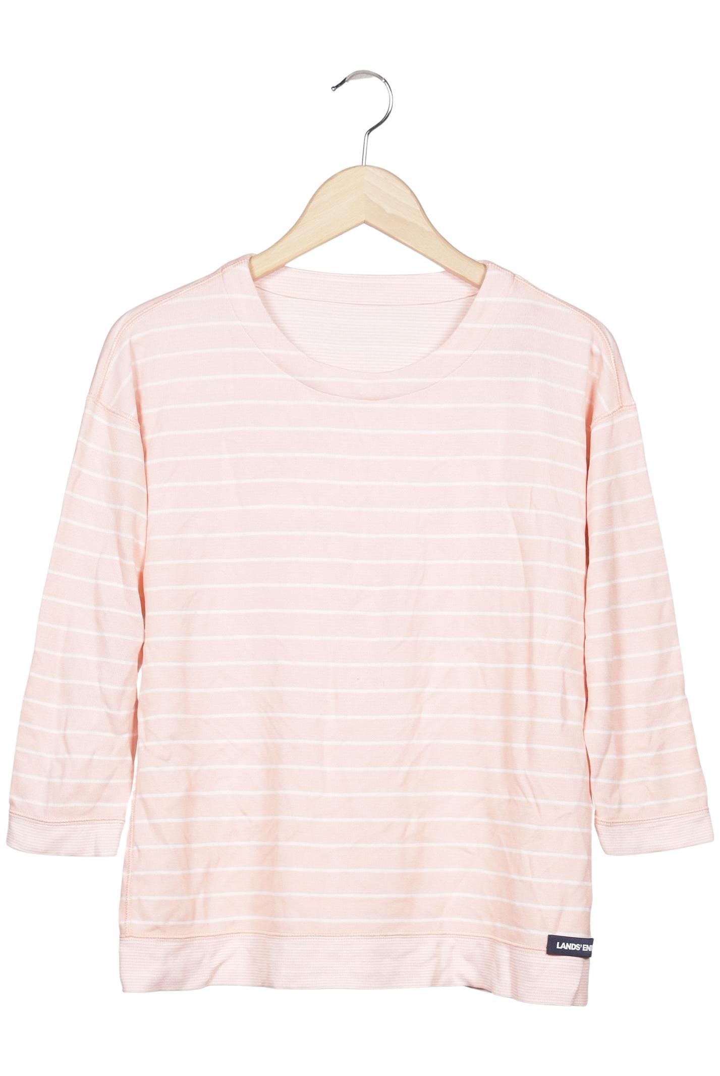 

Lands End Damen Langarmshirt, pink, Gr. 38