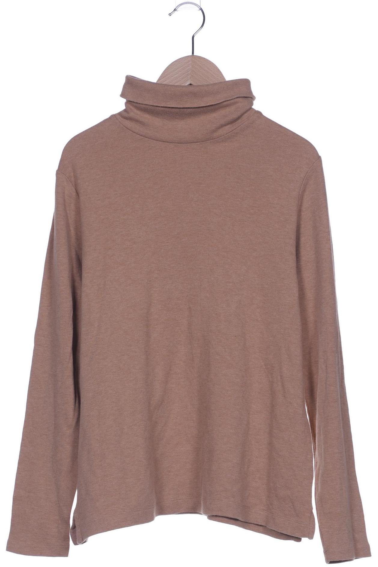 

Lands End Damen Langarmshirt, beige, Gr. 38