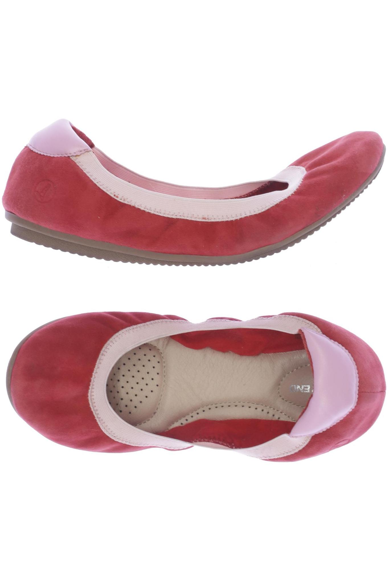 

Lands End Damen Ballerinas, rot