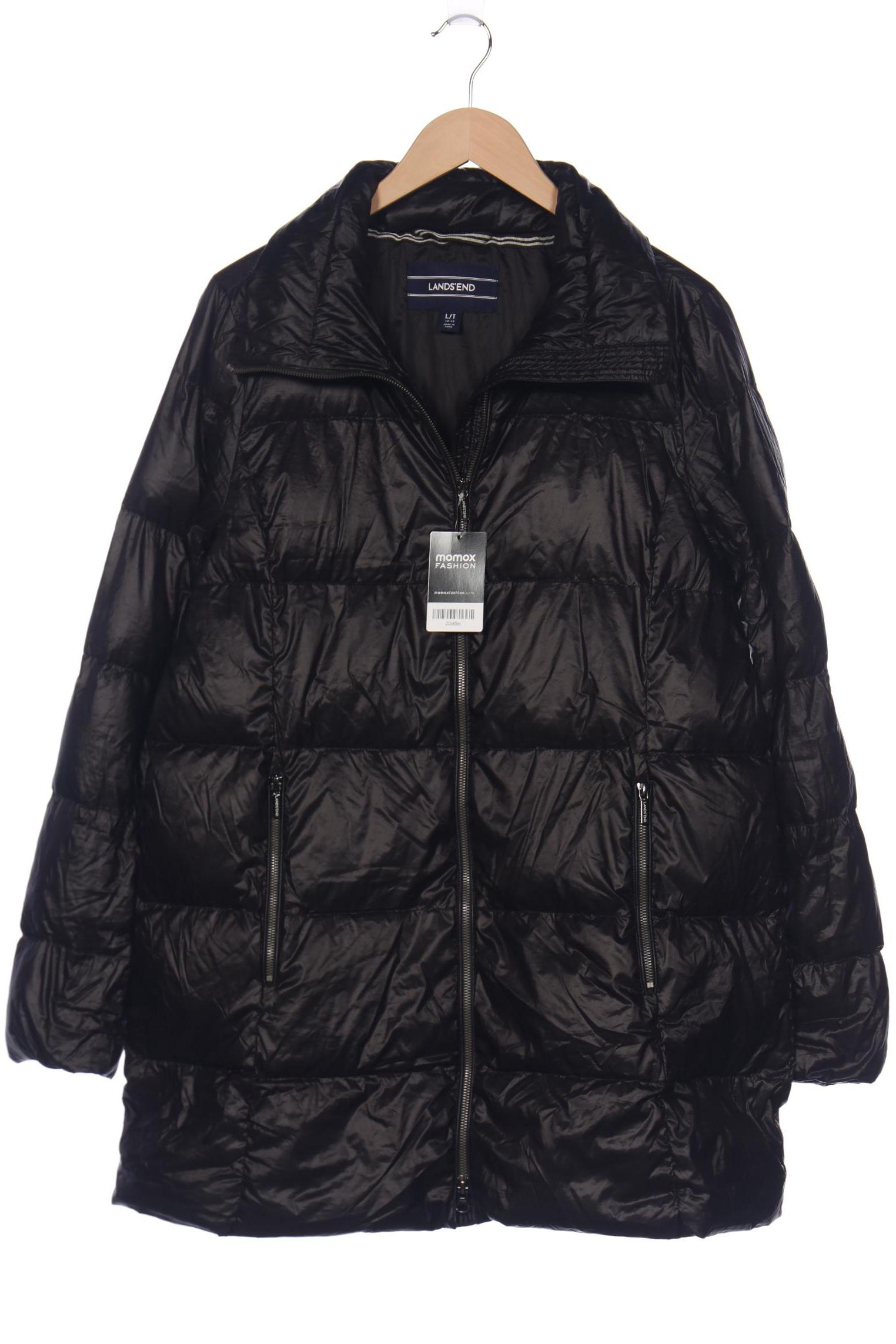 

Lands End Damen Mantel, schwarz, Gr. 42