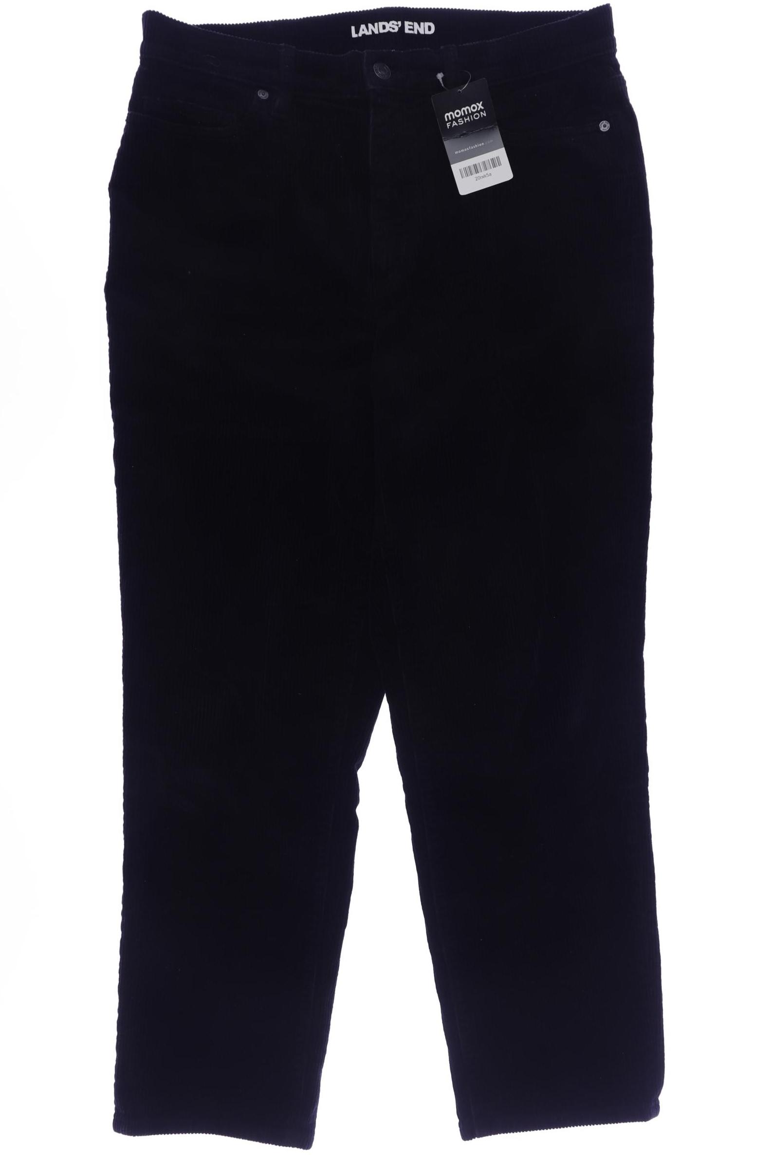 

Lands End Damen Stoffhose, schwarz, Gr. 42