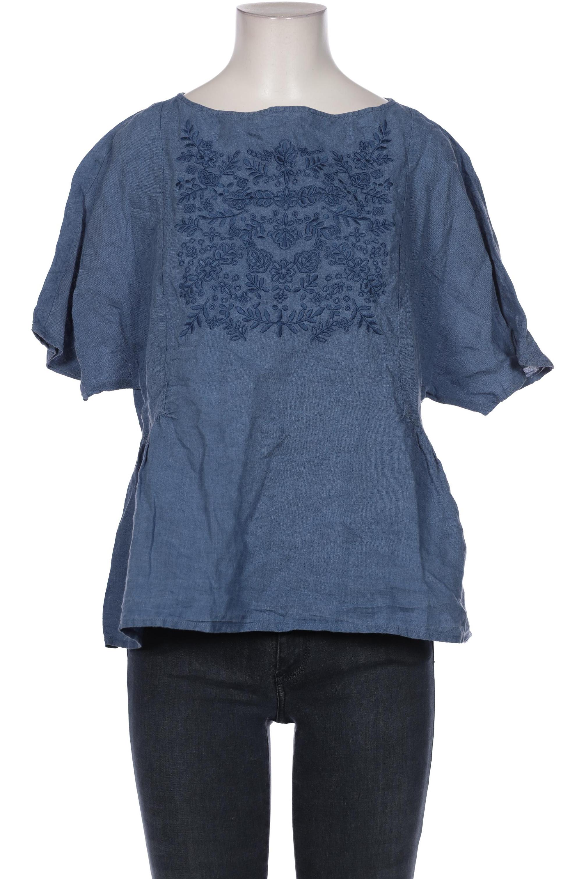 

Lands End Damen Bluse, blau, Gr. 38