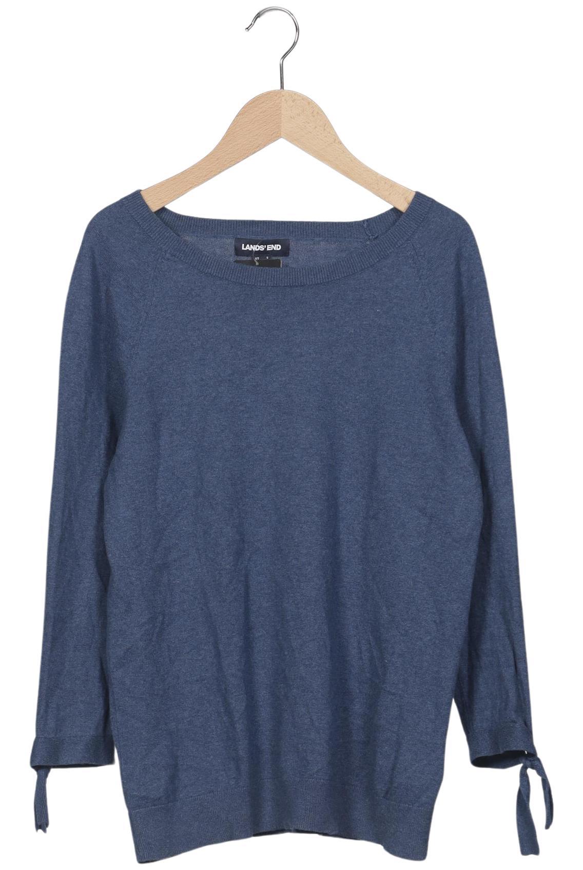 

Lands End Damen Pullover, blau, Gr. 36