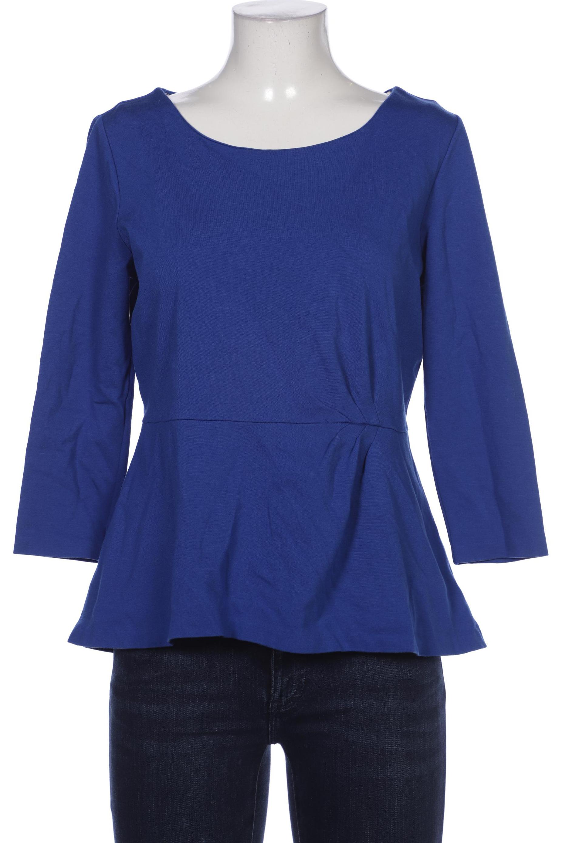 

Lands End Damen Langarmshirt, blau, Gr. 38