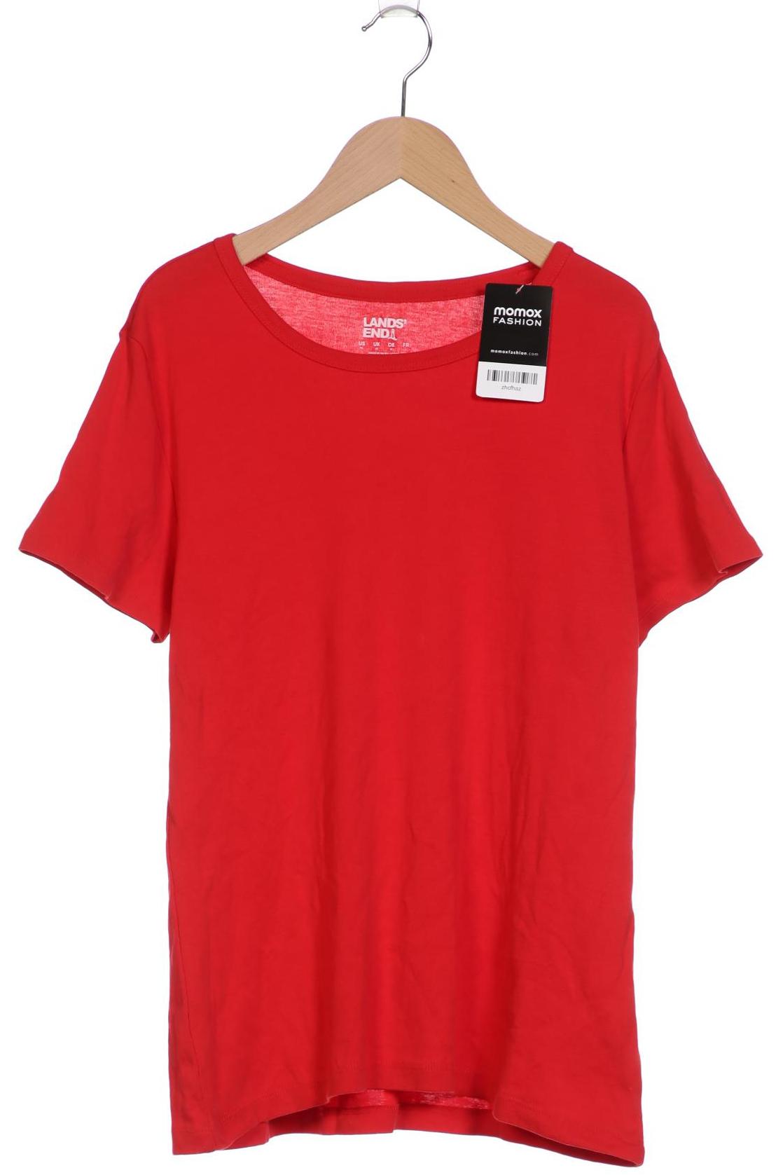 

Lands End Damen T-Shirt, rot, Gr. 38