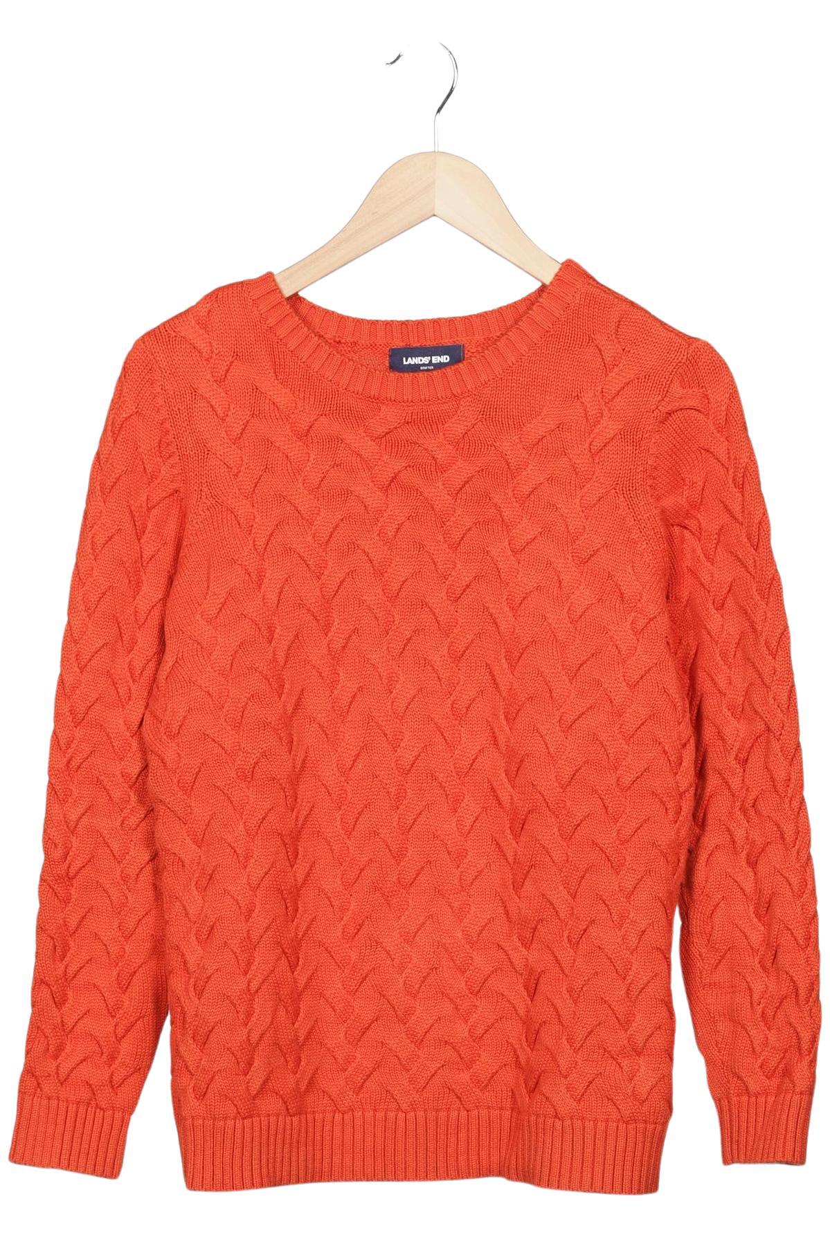 

Lands End Damen Pullover, orange, Gr. 36