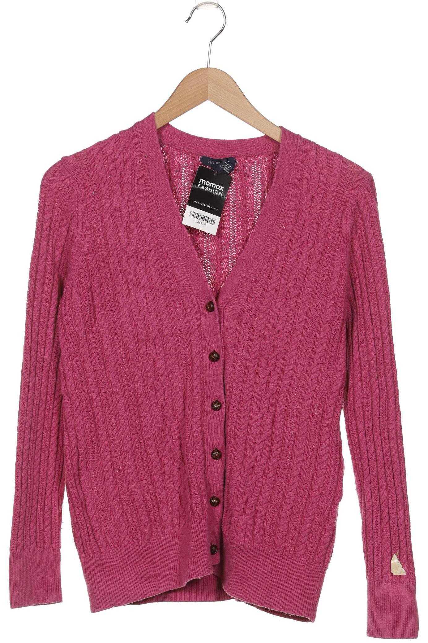 

Lands End Damen Strickjacke, pink, Gr. 38