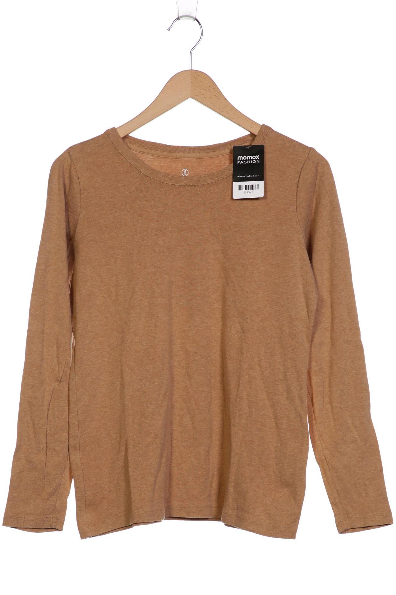 

Lands End Damen Langarmshirt, beige, Gr. 36