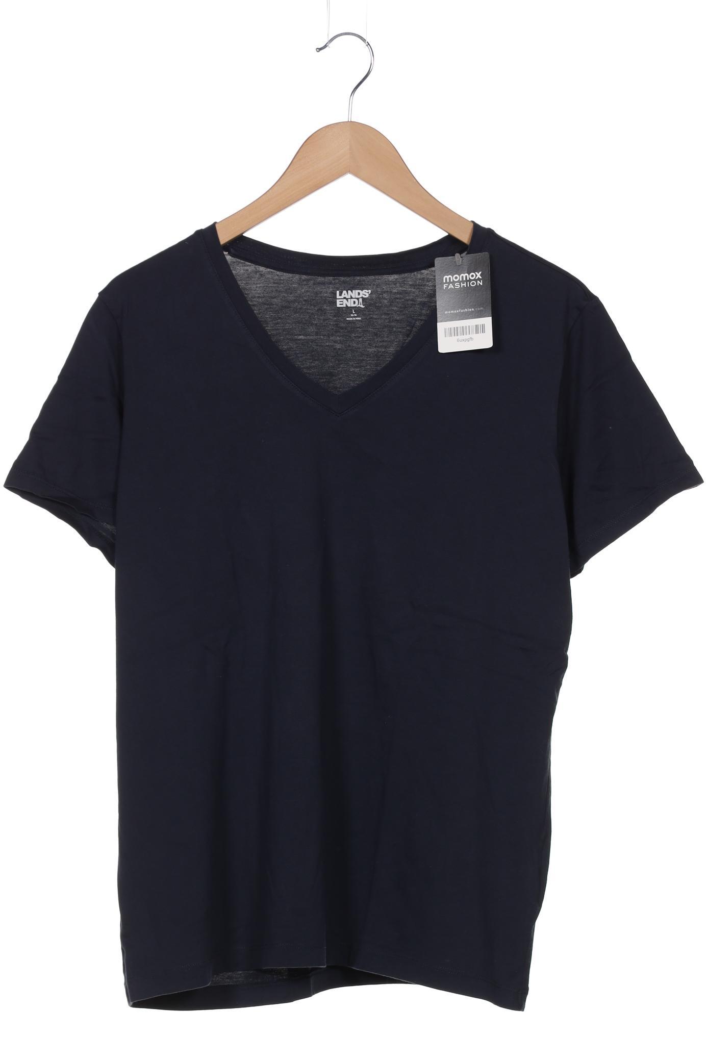 

Lands End Damen T-Shirt, marineblau, Gr. 42