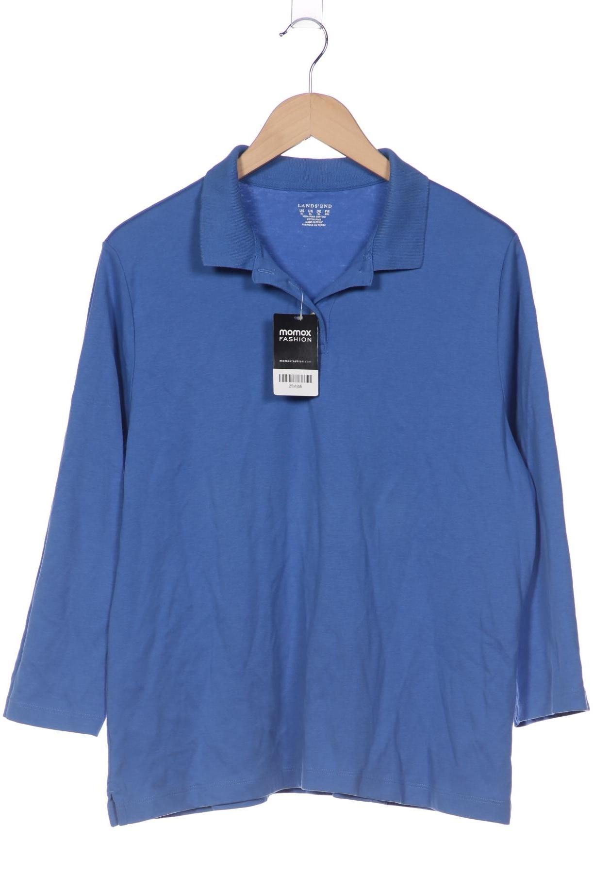

Lands End Damen Poloshirt, blau, Gr. 44