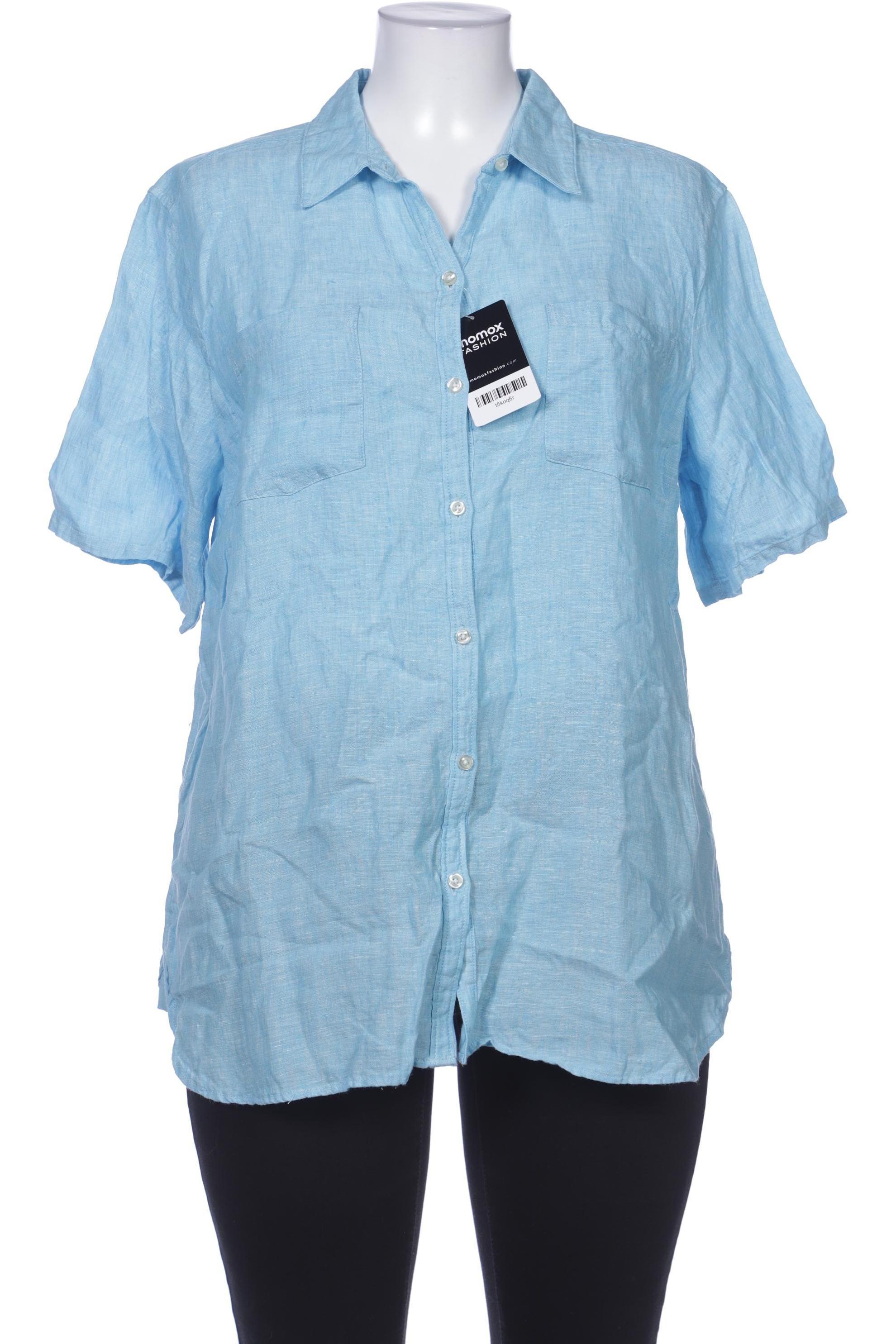 

Lands End Damen Bluse, türkis, Gr. 46