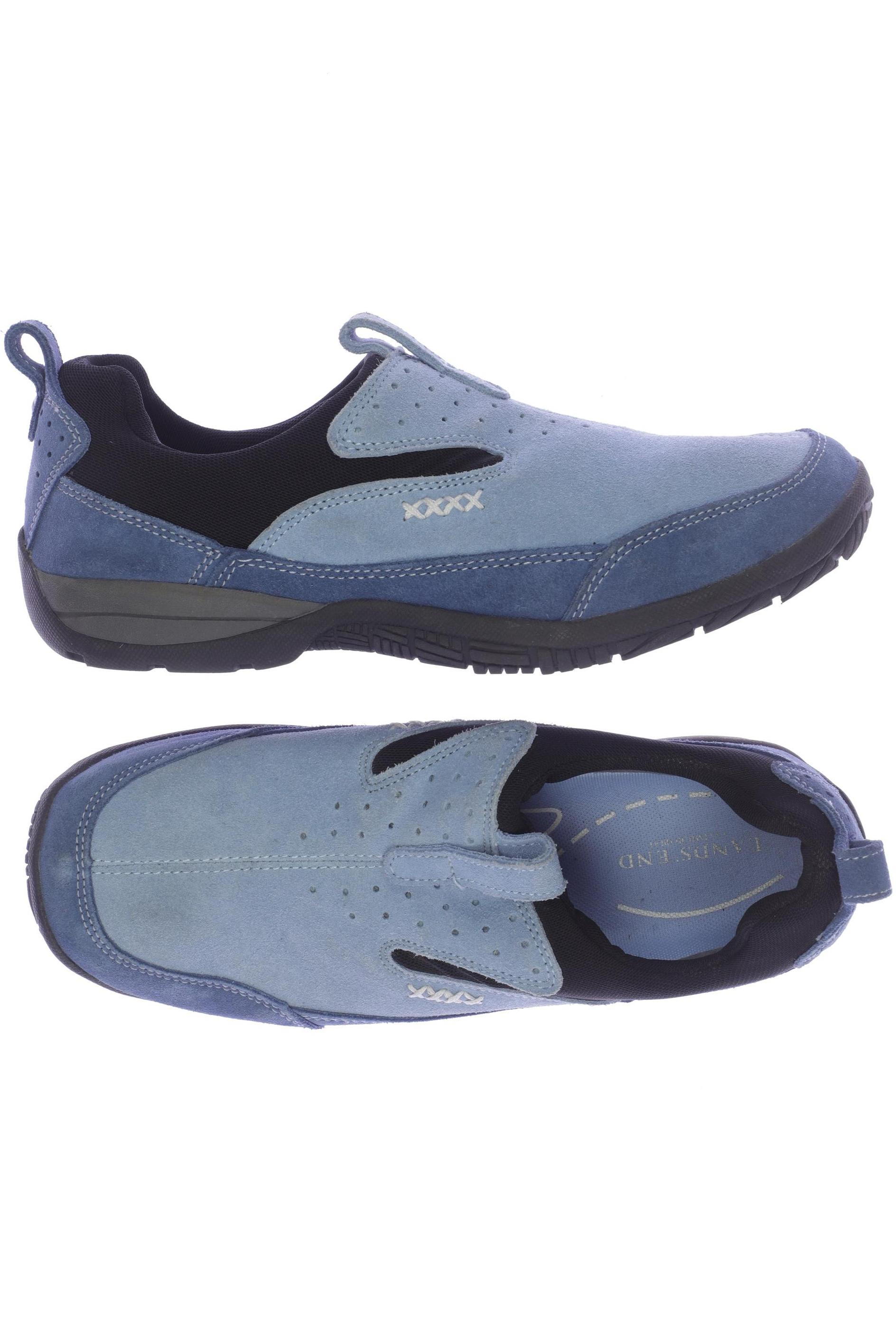 

Lands End Damen Halbschuh, blau, Gr. 39