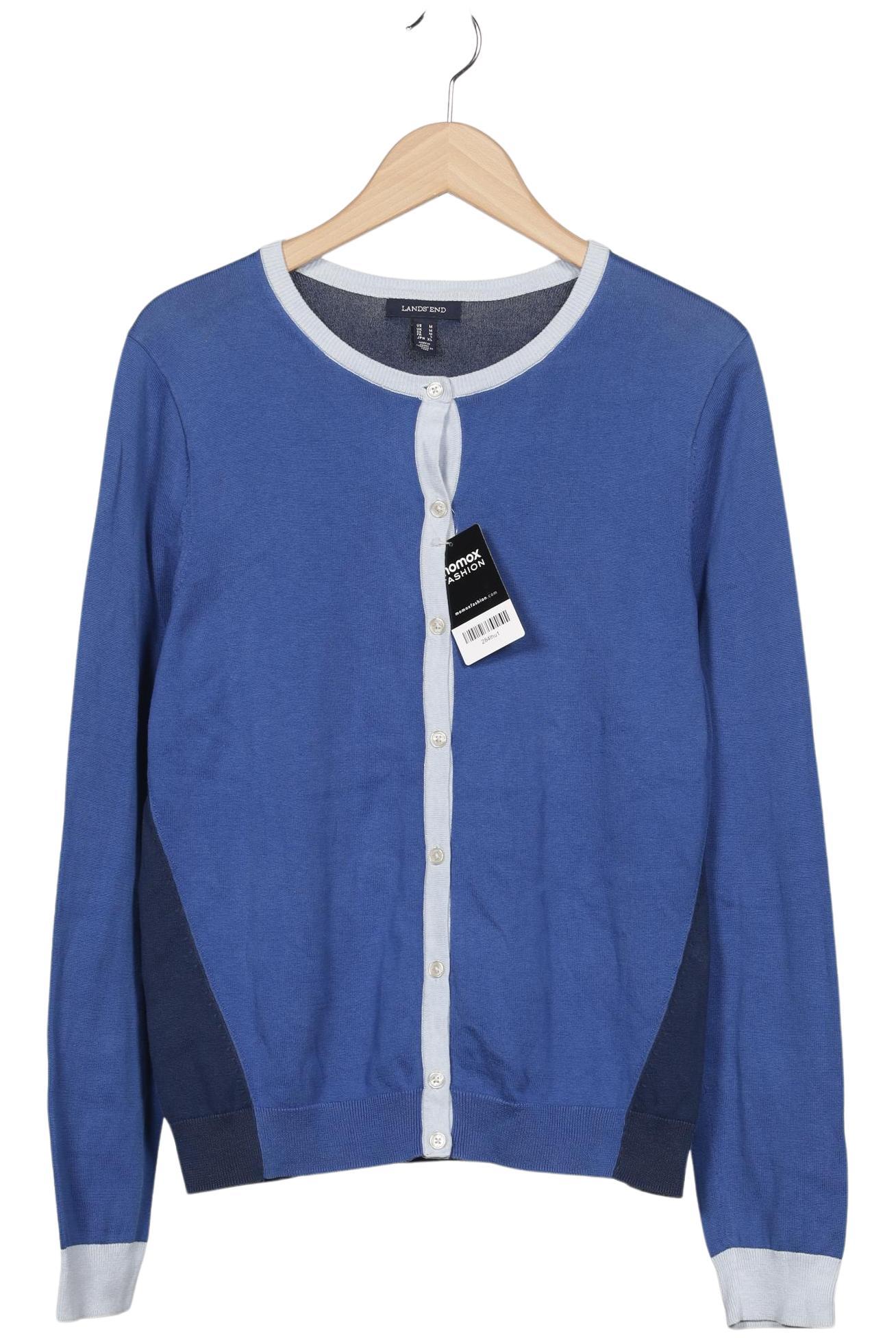 

Lands End Damen Strickjacke, hellblau, Gr. 38