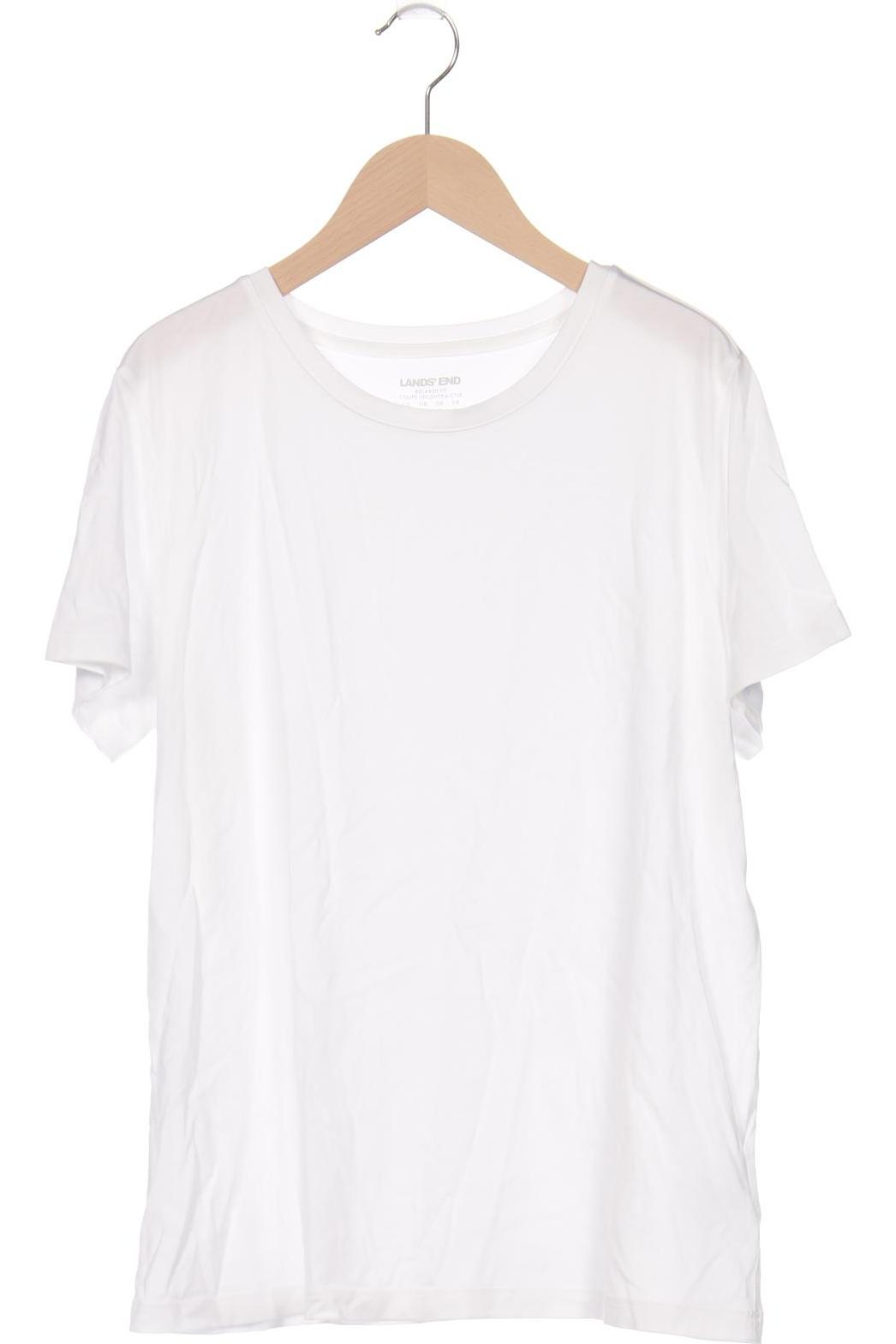 

Lands End Damen T-Shirt, weiß, Gr. 38