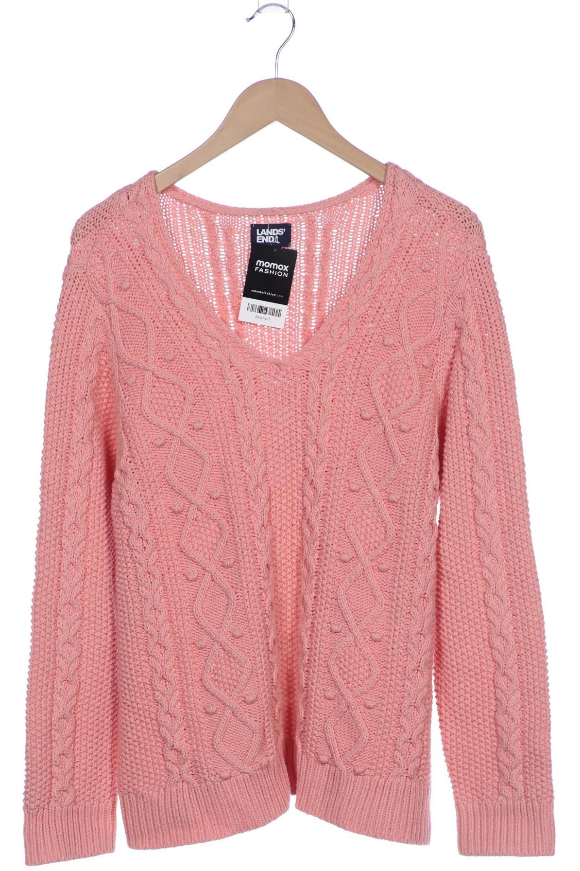 

Lands End Damen Pullover, pink, Gr. 42