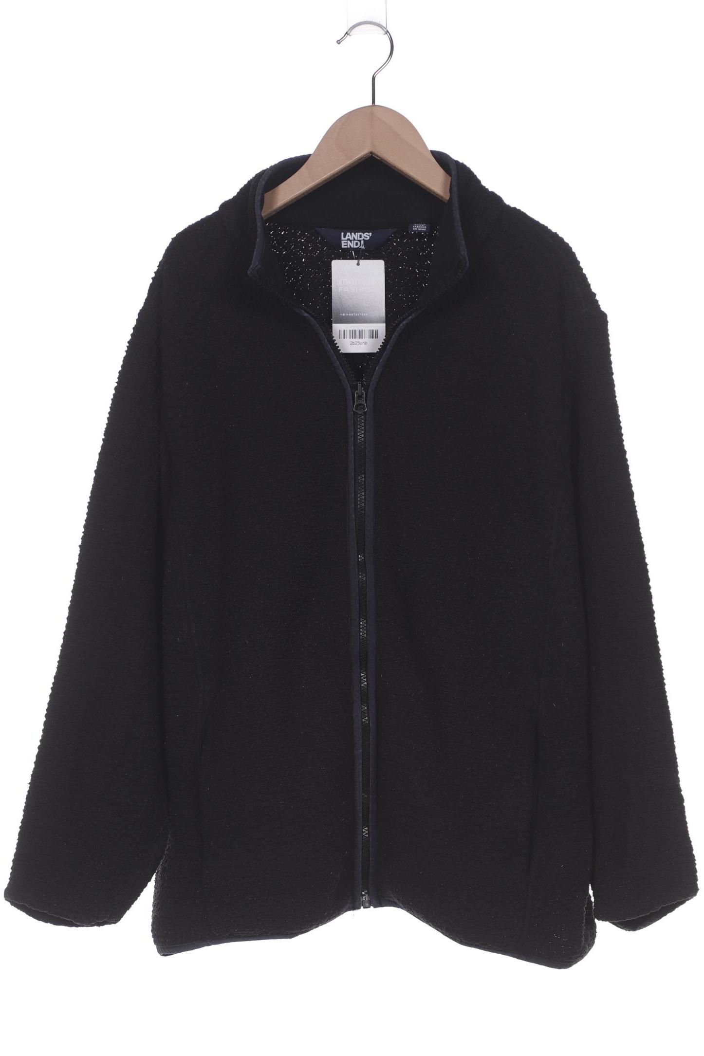 

Lands End Damen Sweatshirt, schwarz, Gr. 50