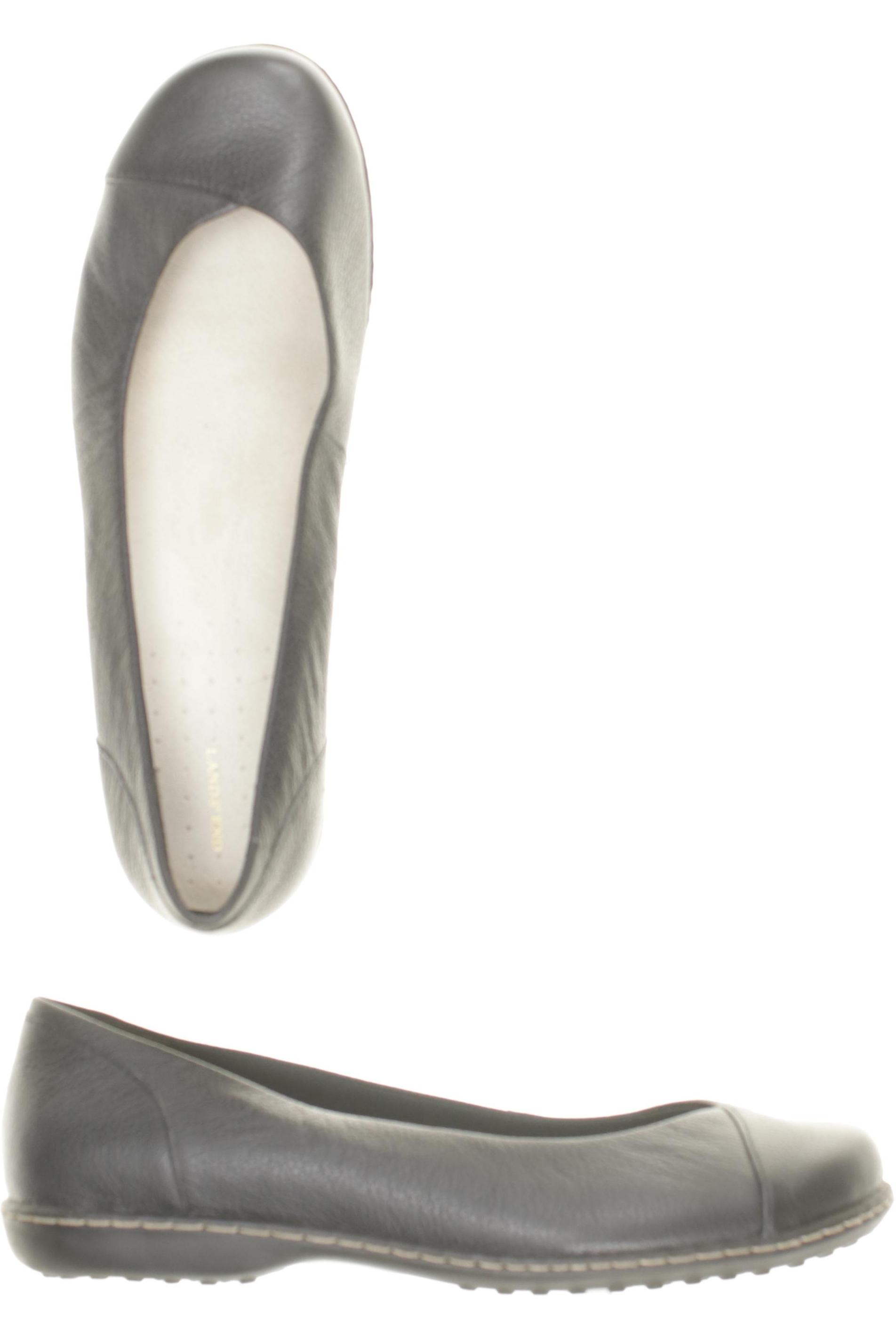 

Lands End Damen Ballerinas, schwarz, Gr. 41.5