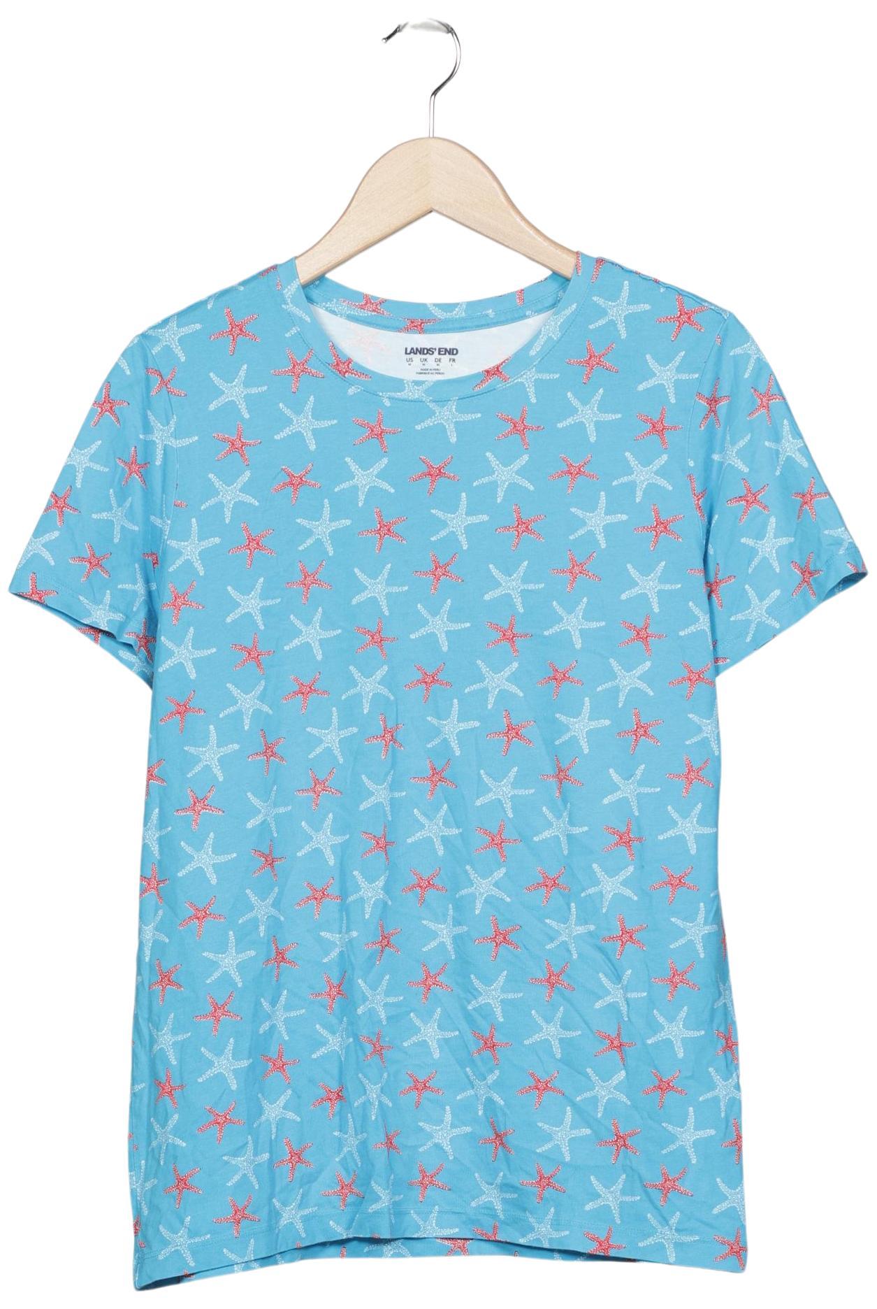 

Lands End Damen T-Shirt, hellblau, Gr. 38