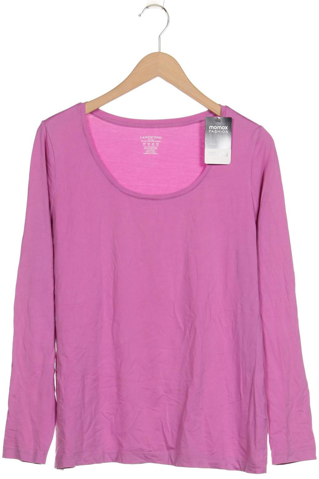

Lands End Damen Langarmshirt, pink, Gr. 44