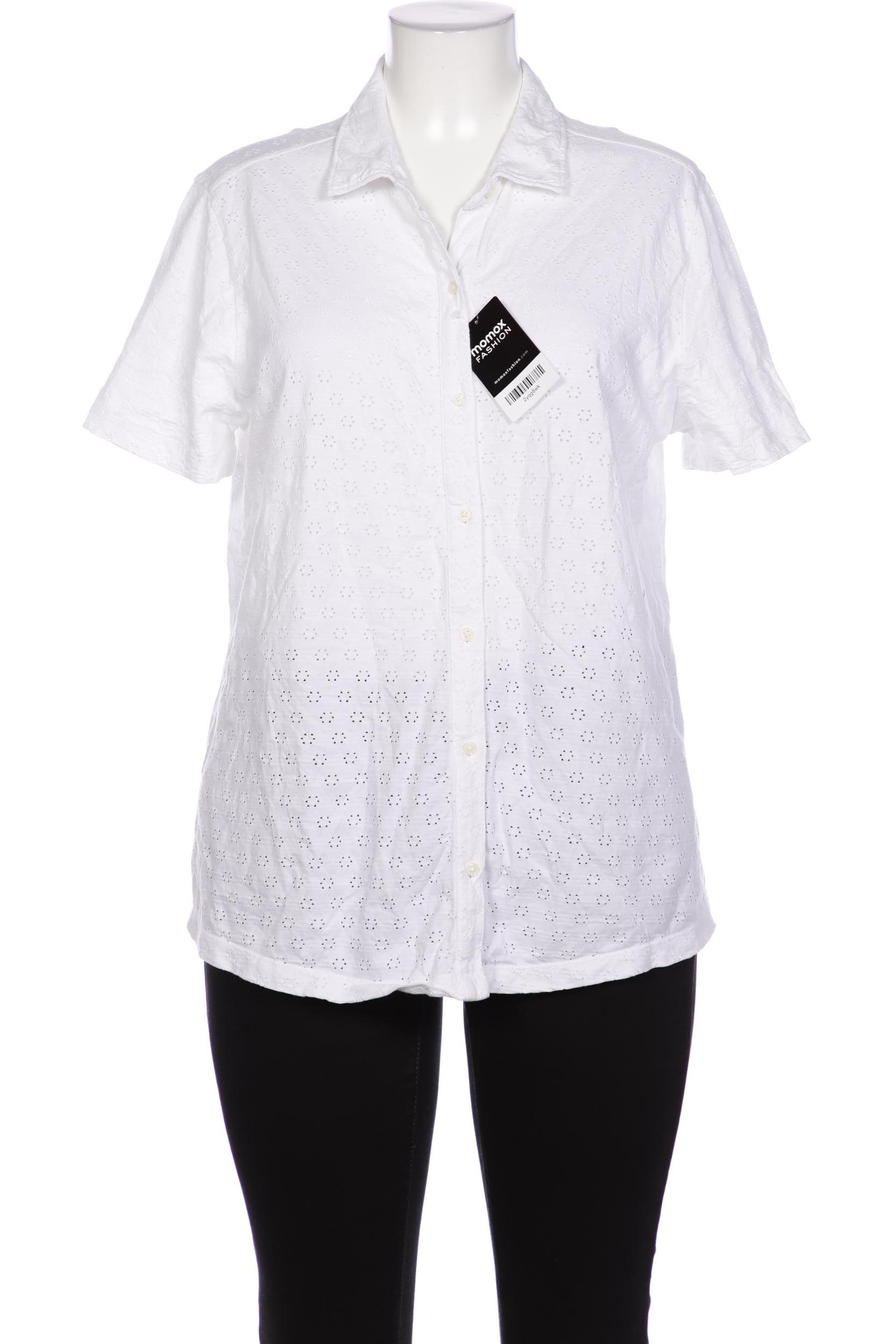 

Lands End Damen Bluse, weiß, Gr. 42
